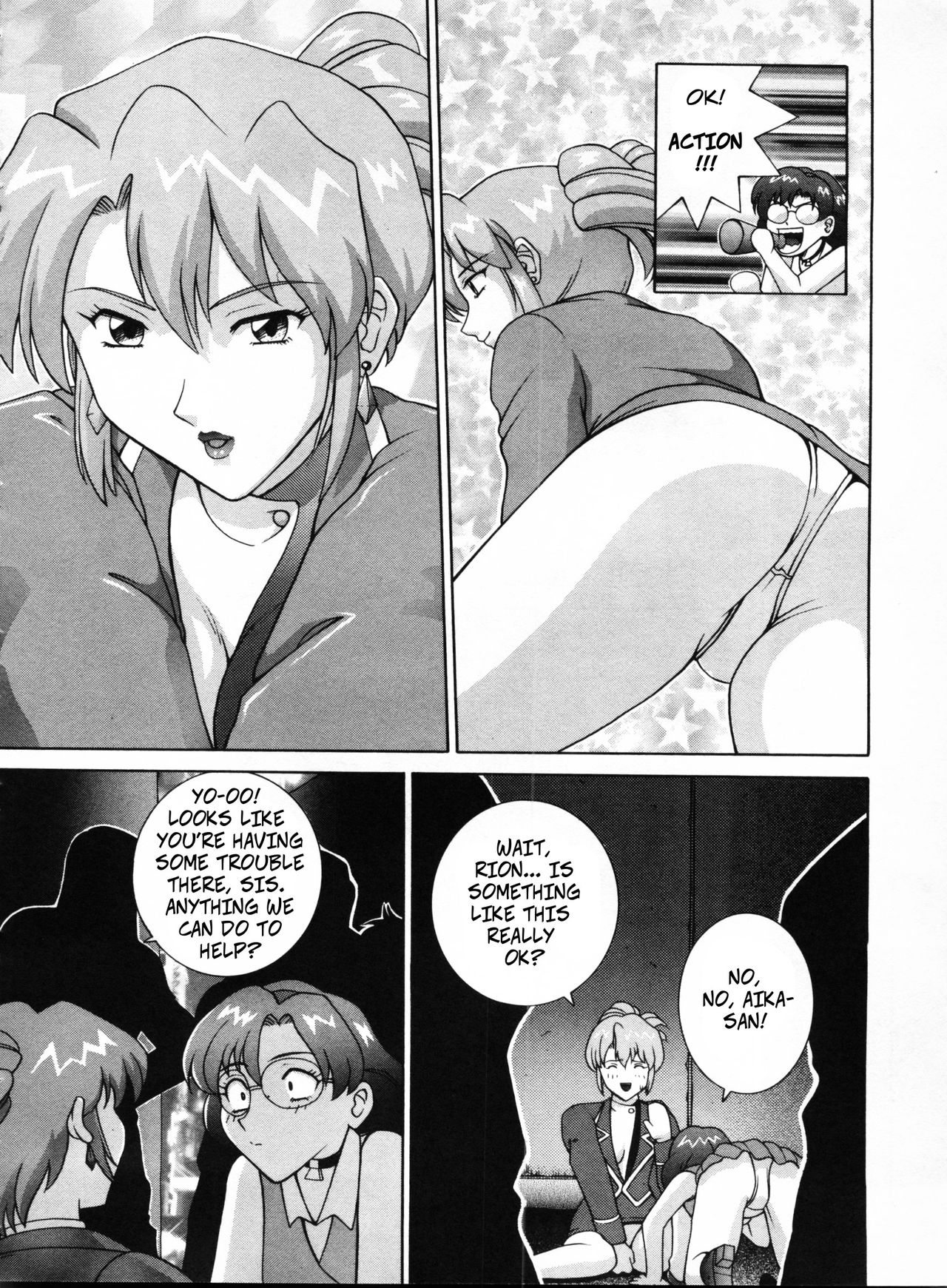 Making a Sexy Promo with Agent Aika page 4 full