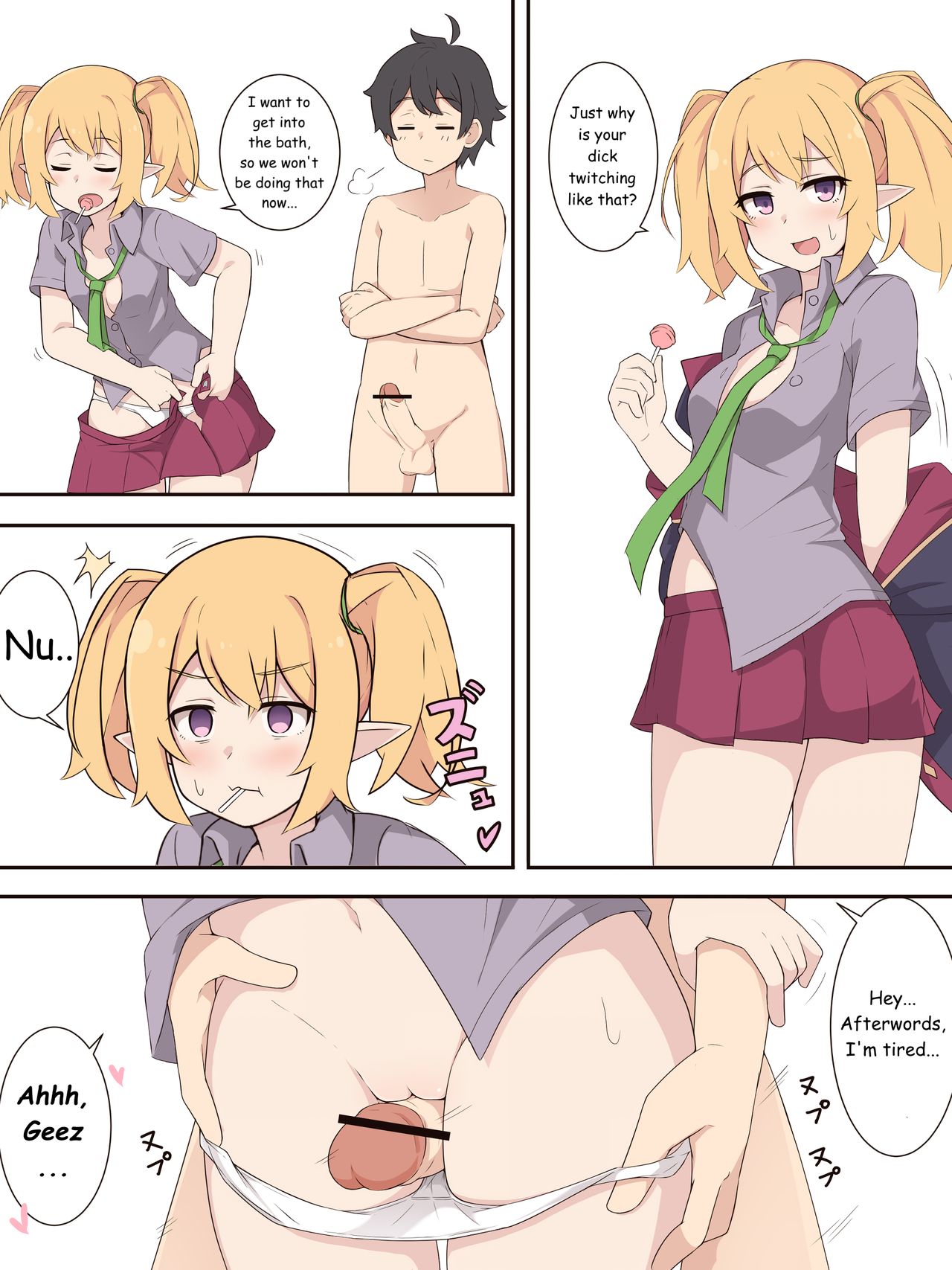 Kuroe to Otomari Ecchi Suru Ohanashi | Overnight Sex With Chloe Story page 2 full