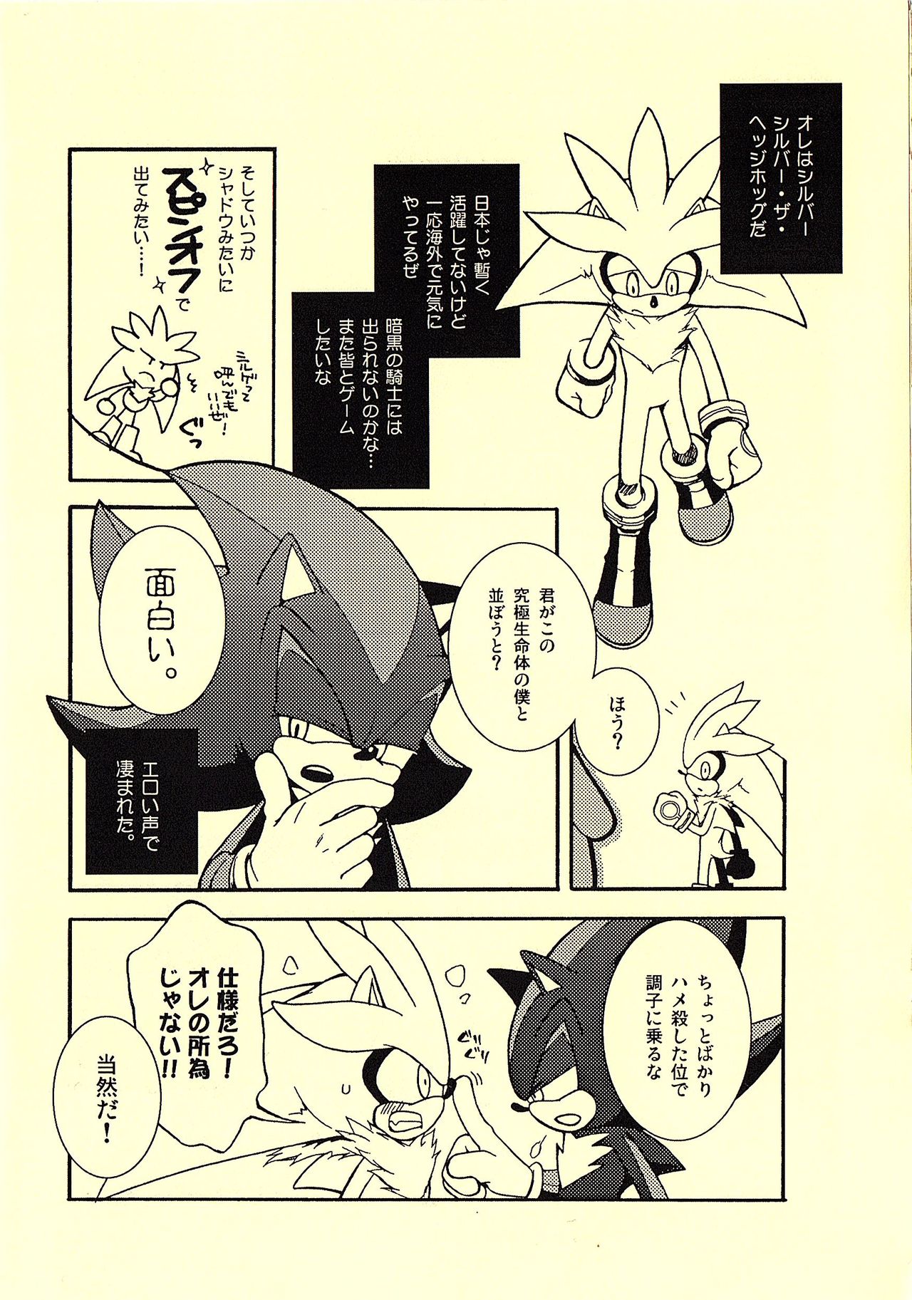 Otameshi Shadow-san to Silver-san. page 10 full