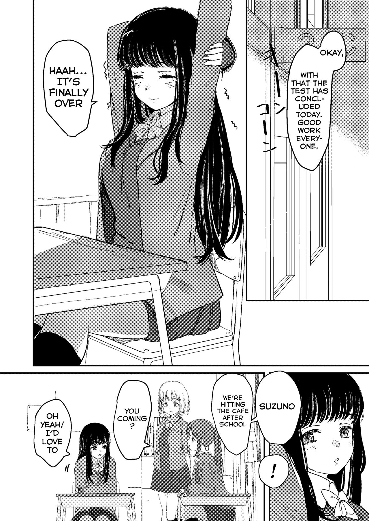 Yuri Ecchi Bon Sairoku | Steamy Yuri Book page 1 full