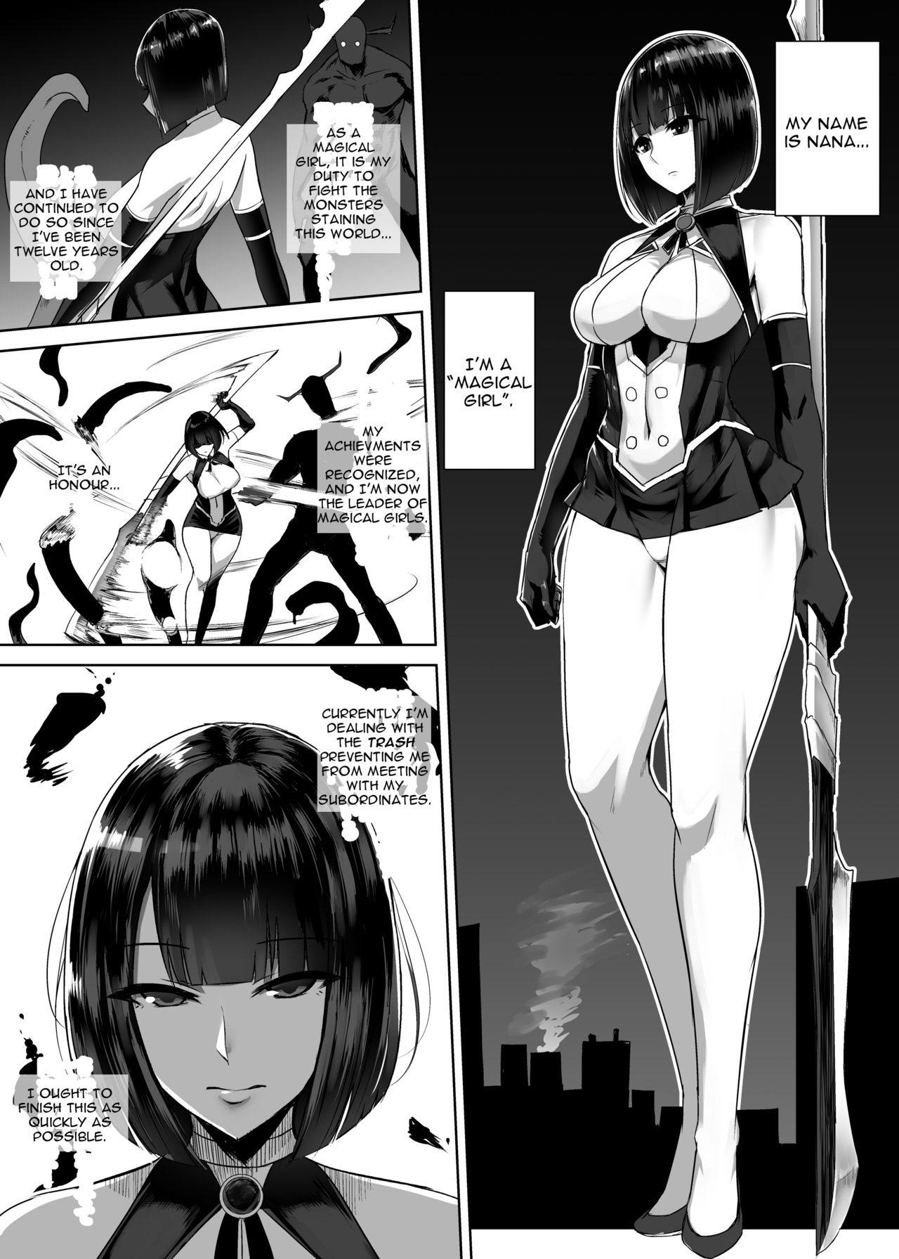 Shokushuu Shussan Mahou Shoujo page 1 full