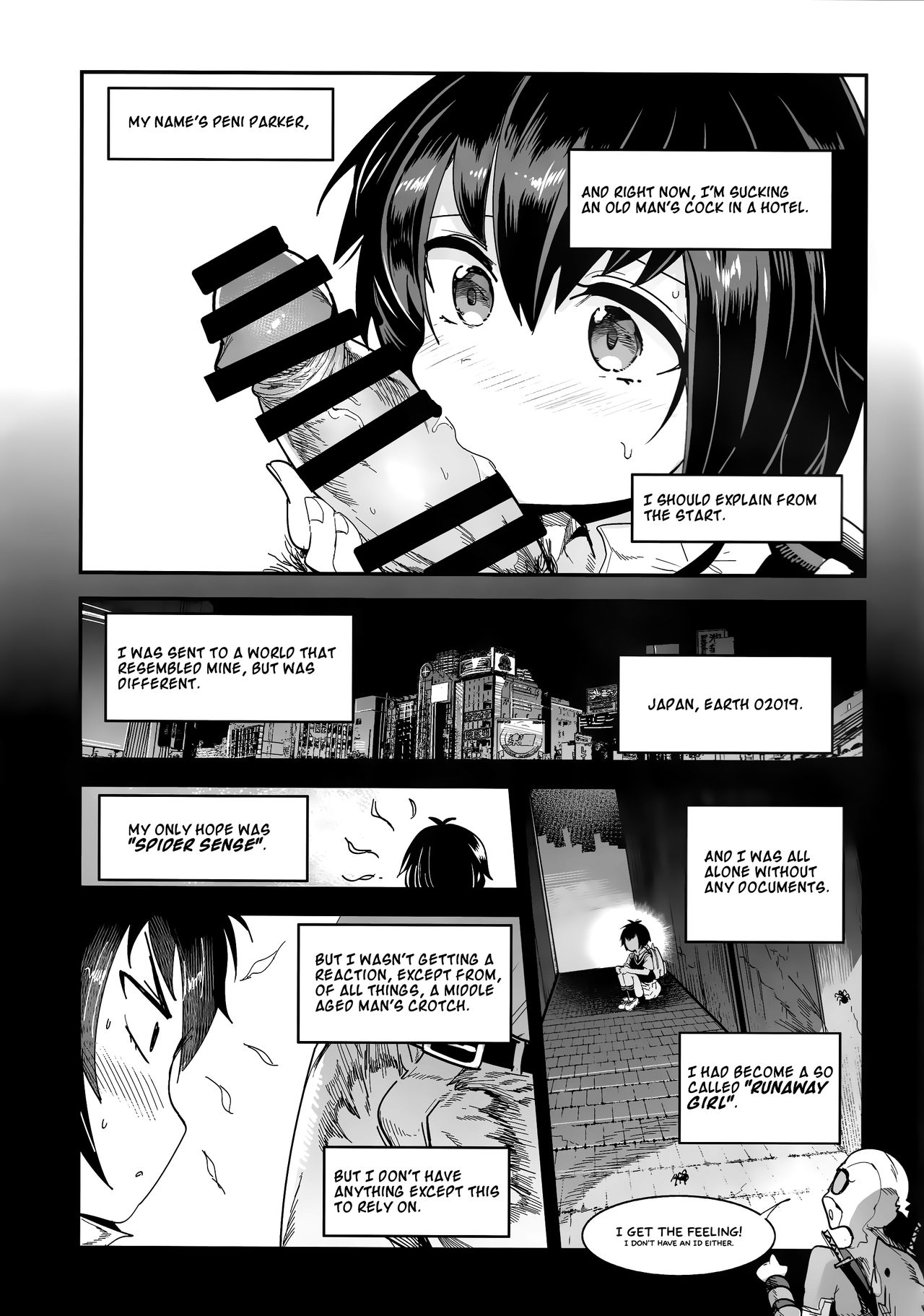 Peni Parker no Usui Hon ni wa Ooinaru Sekinin ga Tomonau | Peni Parker's Thin Book Comes with great Responsibility   =White Symphony= page 4 full