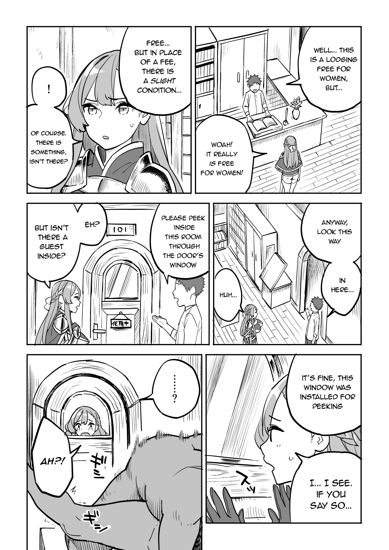 Tada no Yado ni wa Goyoujin! | Beware of Free Lodging! page 8 full