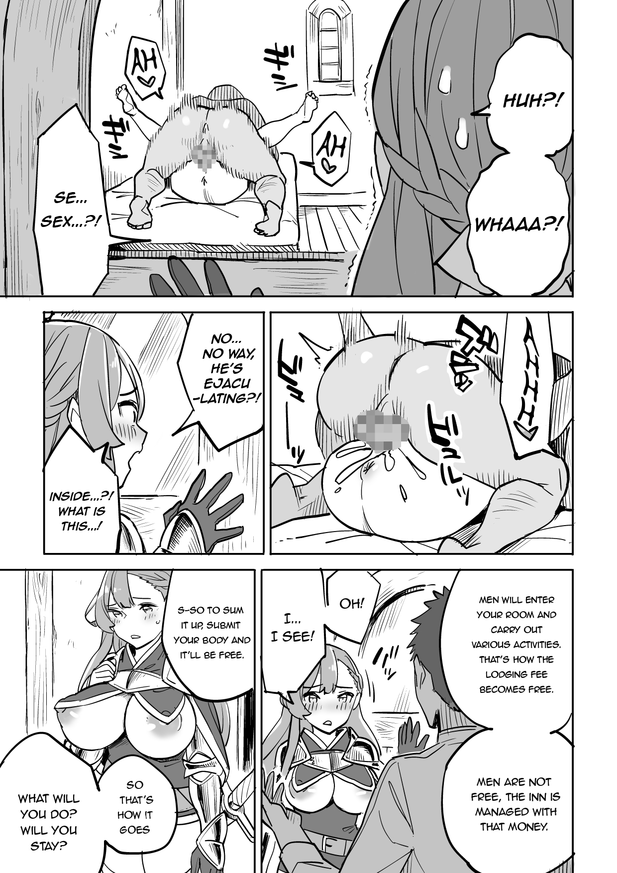 Tada no Yado ni wa Goyoujin! | Beware of Free Lodging! page 9 full