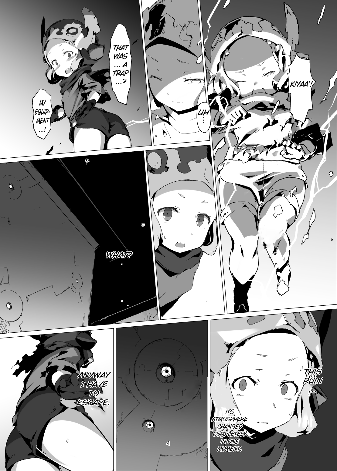 Yougoku DEGRADATION -Milleore Ero Trap Dungeon Haiboku Ryoujoku- page 3 full