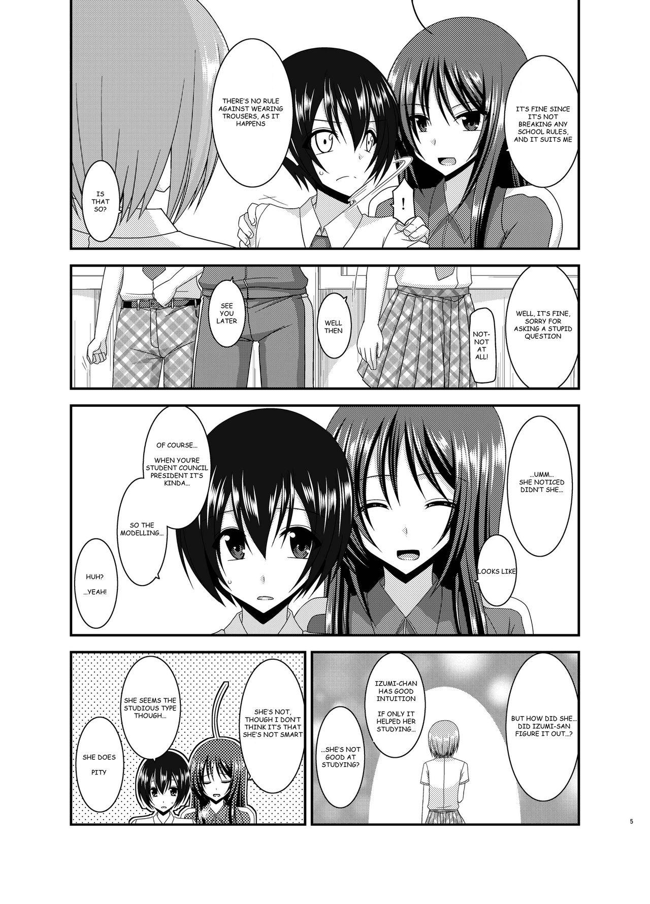 Roshutsu Shoujo Nikki 11 Satsume | Exhibitionist Girl Diary Chapter 11 page 5 full