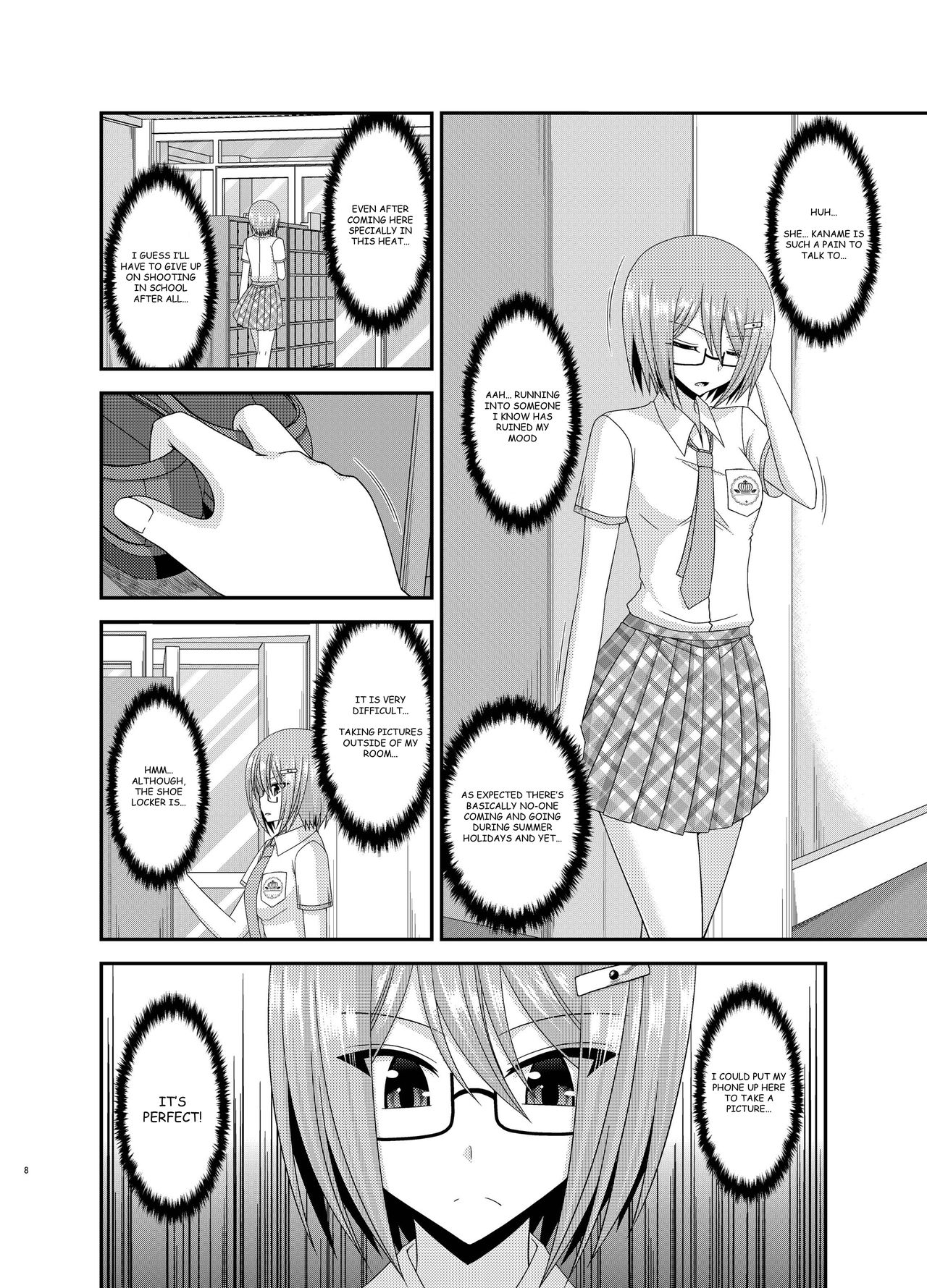 Roshutsu Shoujo Nikki 11 Satsume | Exhibitionist Girl Diary Chapter 11 page 8 full