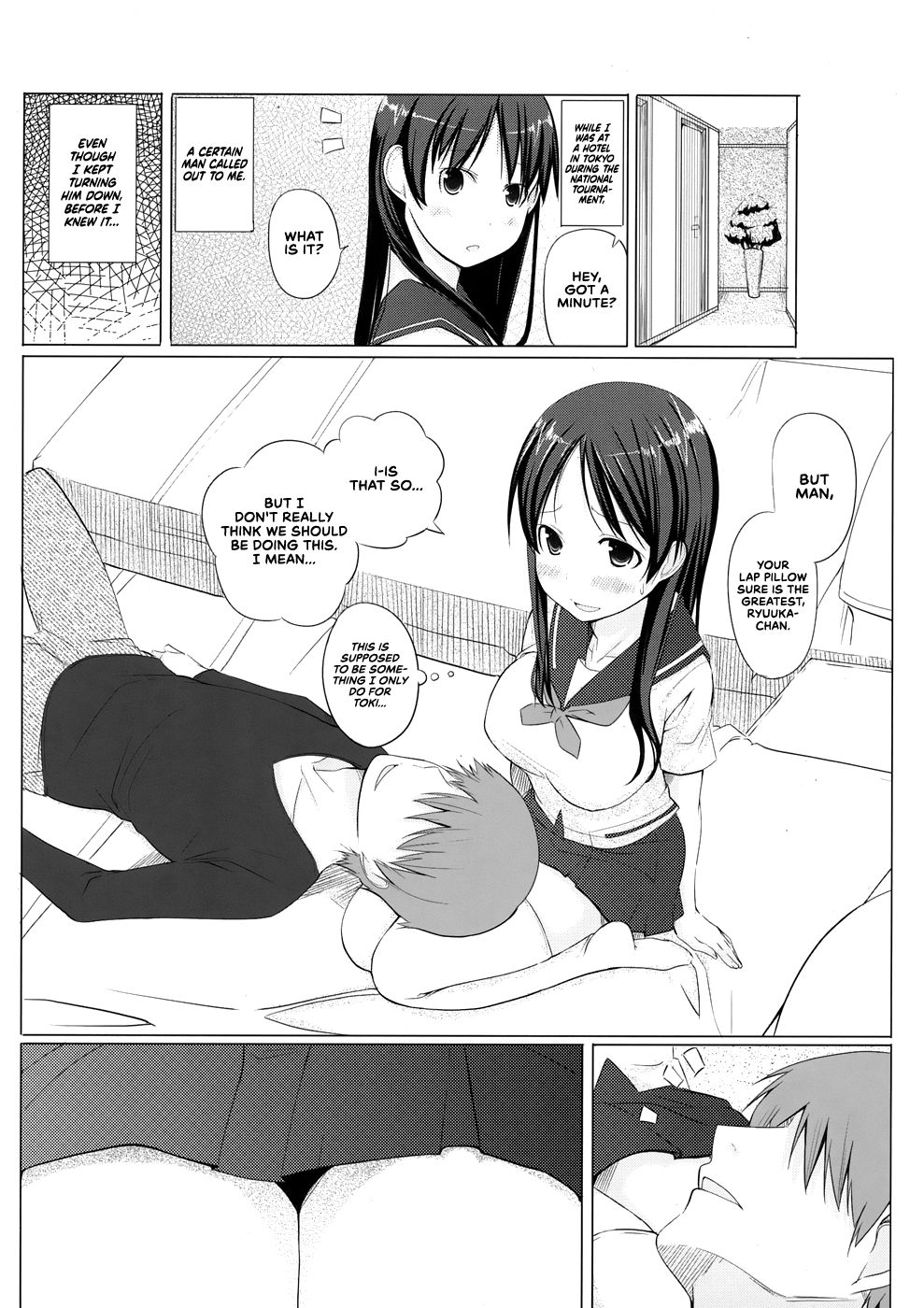 Ryuuka no Hizamakura | Ryuuka's Lap Pillow page 2 full