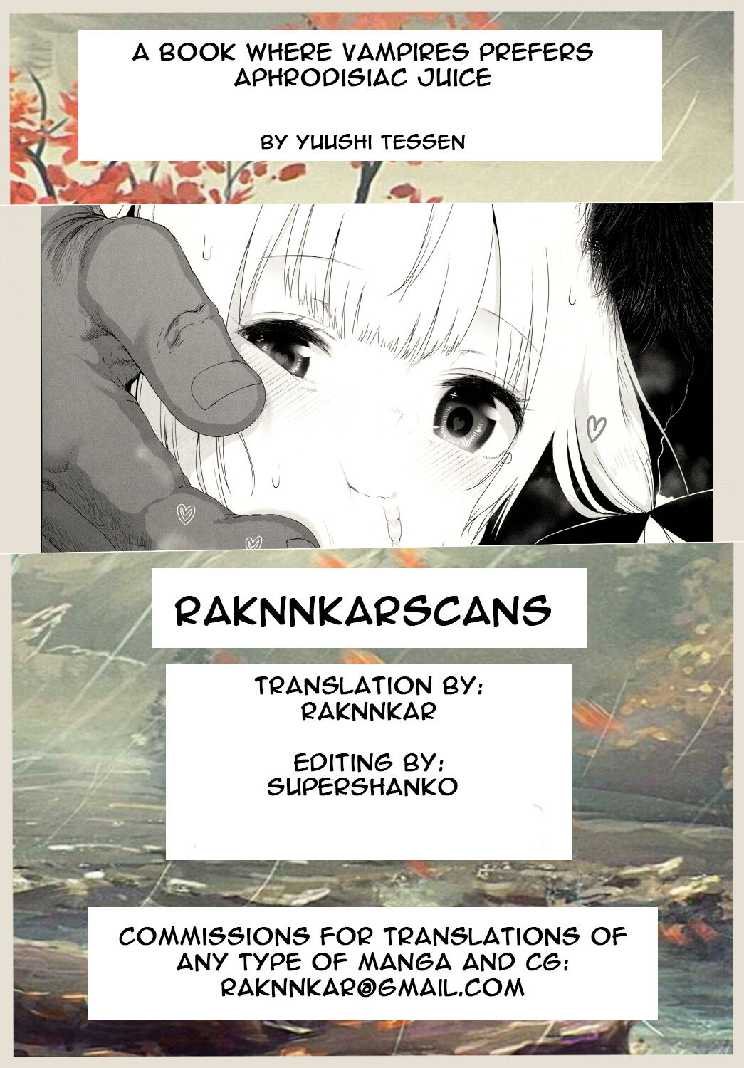 Kyuuketsuki-san ni Semen Iri Juice o Gochisou Shite Ageru Hon Senkouban page 9 full