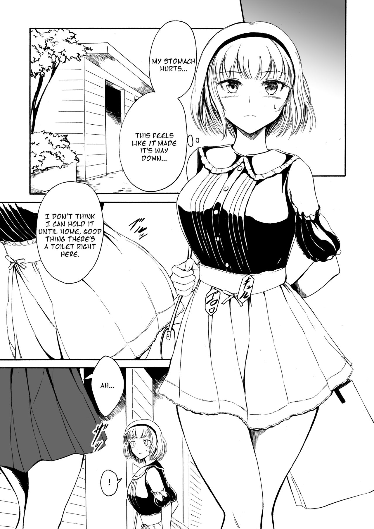 Haisetsu Shoujo 12 Kanojo no Kinkyu Hinan-jutsu page 3 full