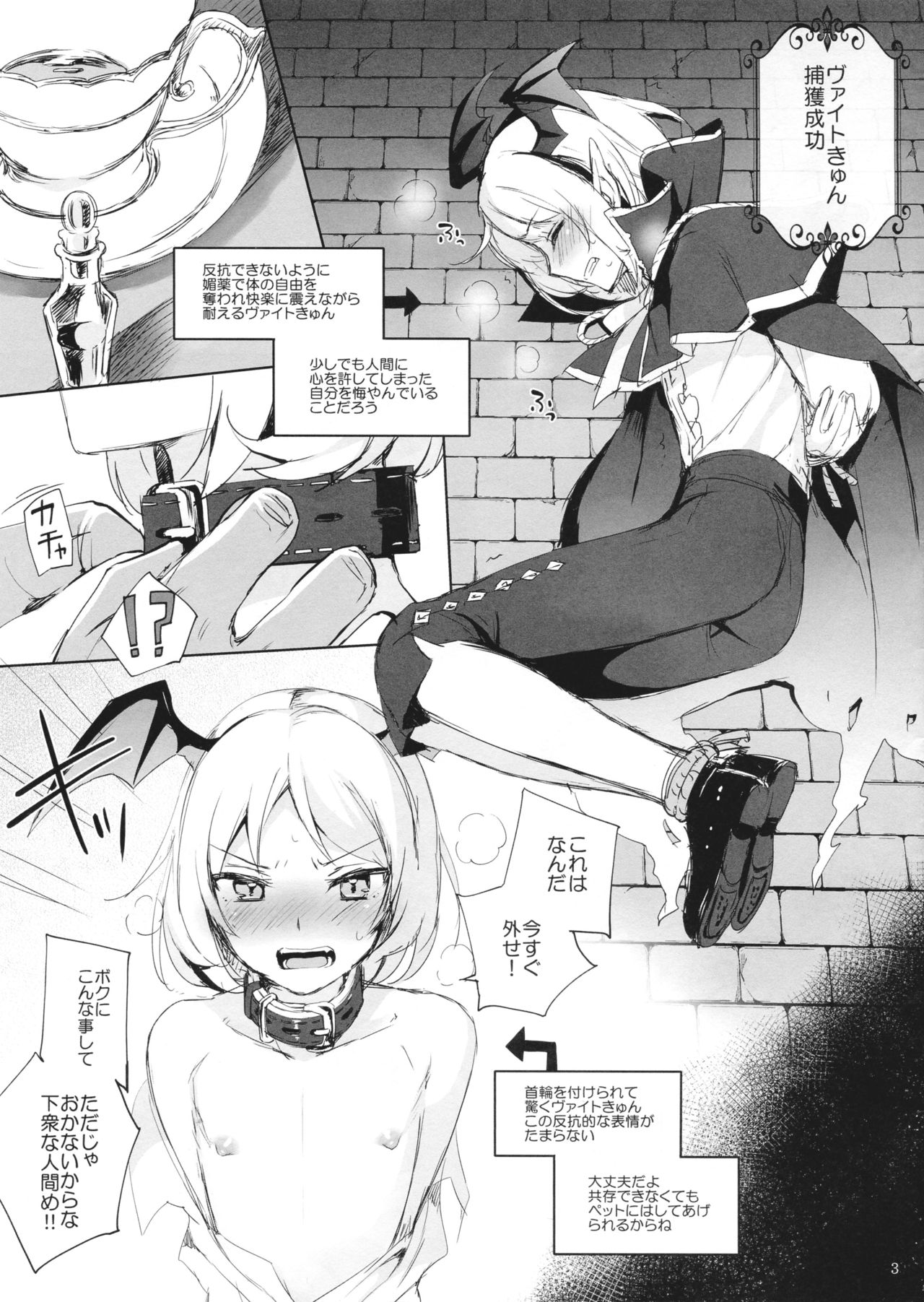 Veight-kyun o Pet ni Shite Konekurimawasu page 3 full