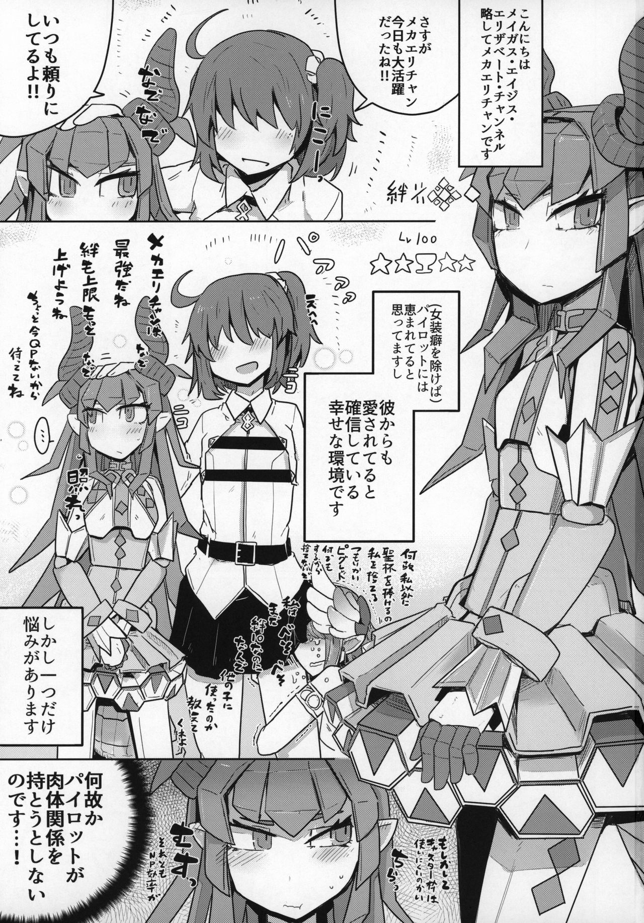Koisuru Mecha Eli-chan to Josou Master page 2 full
