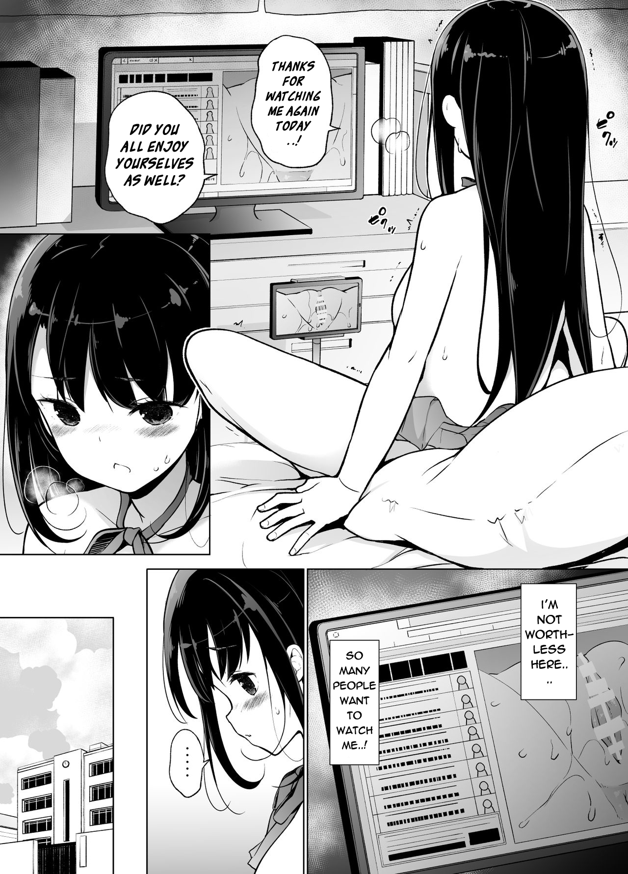 Jimi na Watashi ga Ero Haishin Suru Riyuu page 4 full