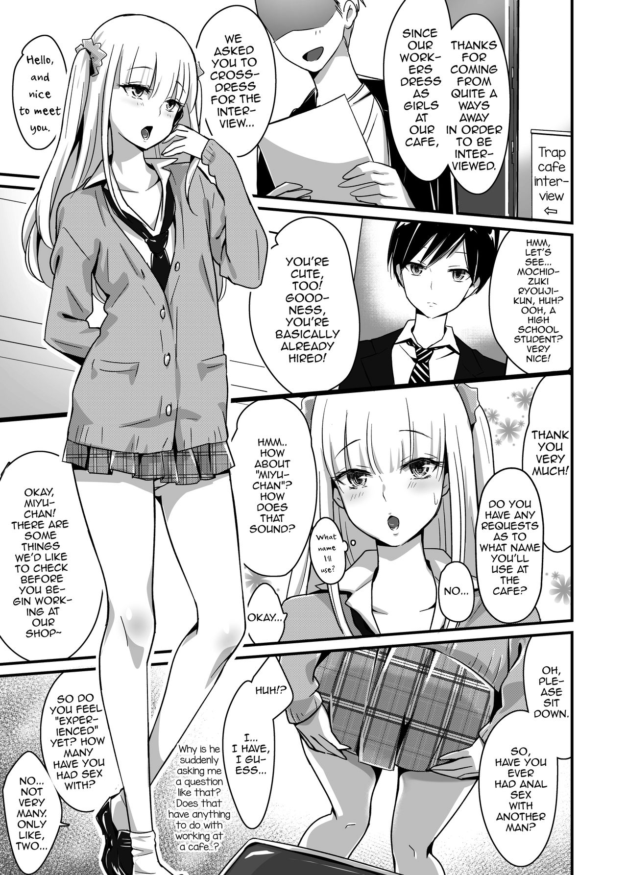 Kaikan Mesu Ochi ~DK Miyu, Hajimete no Mesuiki~ page 3 full