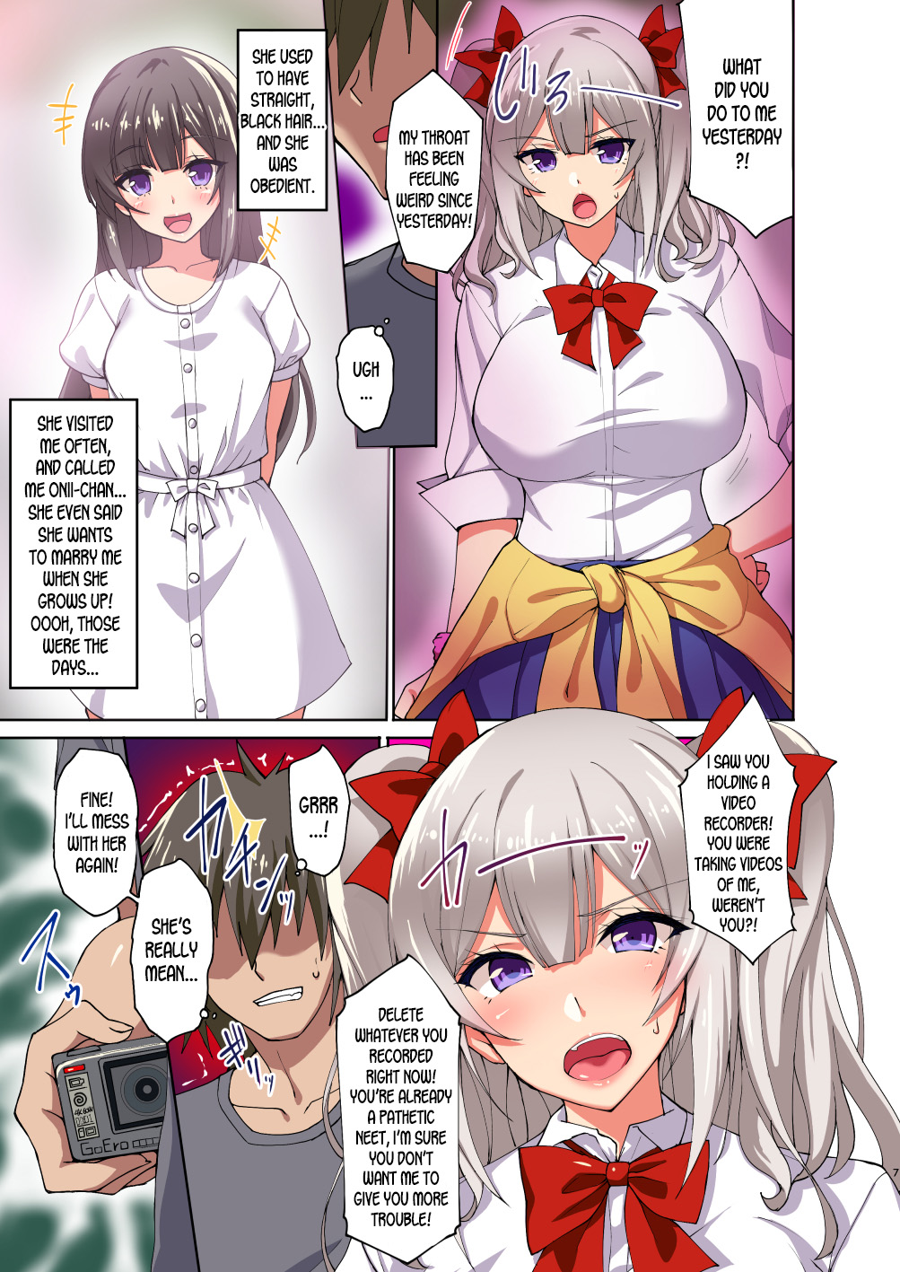 Daredemo Hatsujou Saiin!? Saiin Video Camera de Osananajimi no Bakunyuu Shojo Gal ga Ore Senyou no Onaho ni Naru made Choukyou Shite Mita! page 5 full