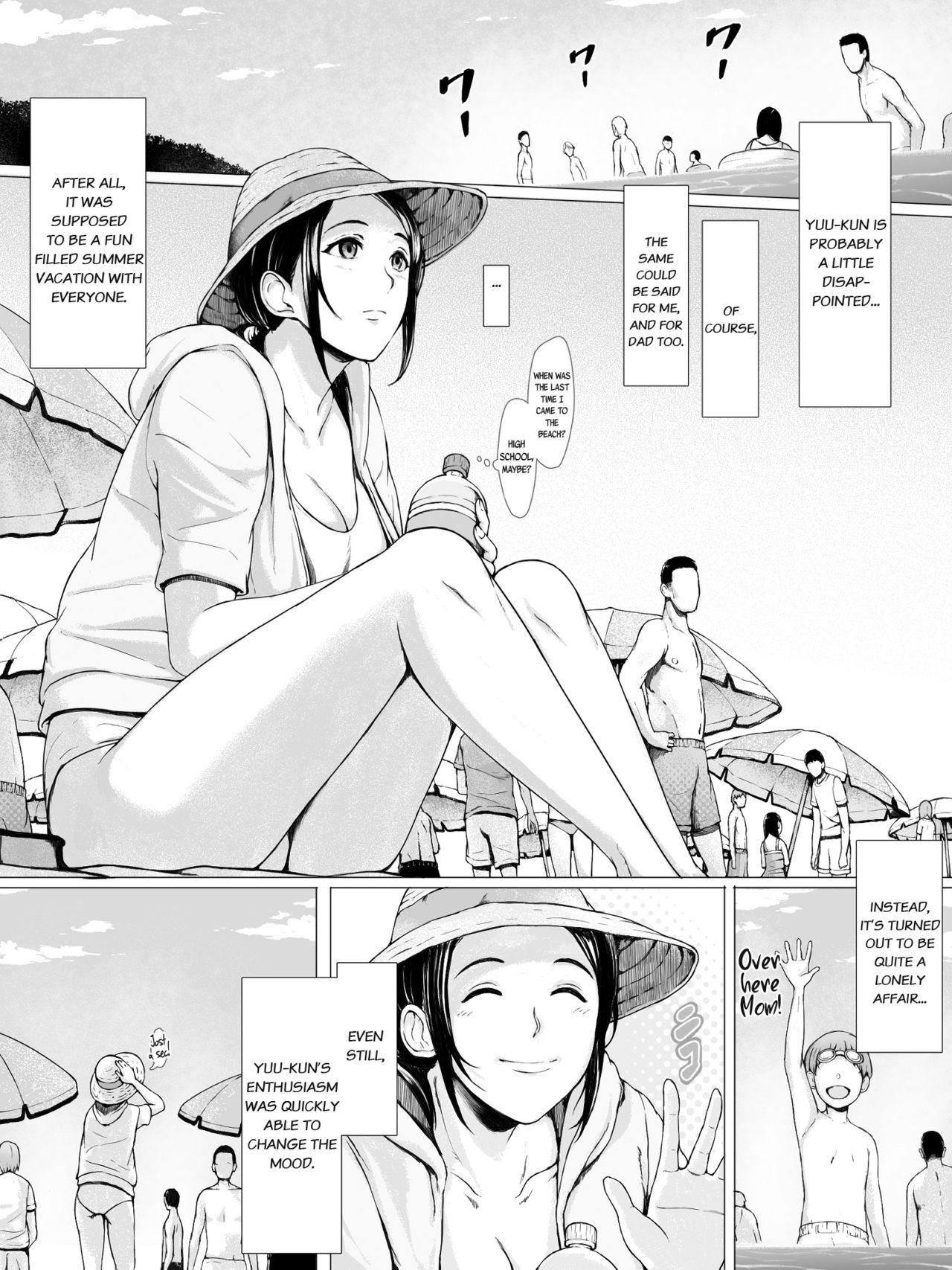 Hahagui -Ottori Okaa-san ga Toshishita Yarichin ni Nerawareru Toki- page 4 full