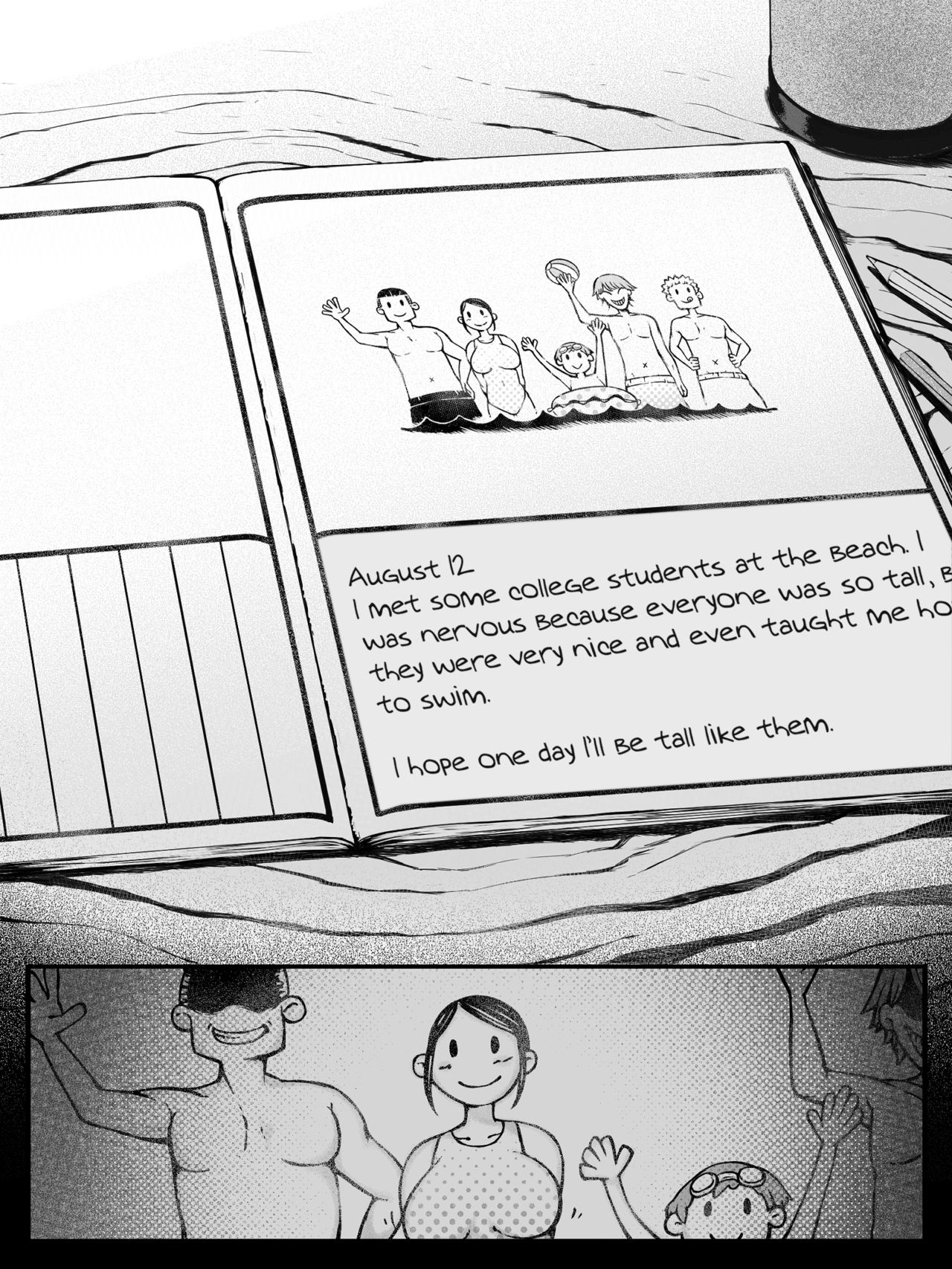 Hahagui -Ottori Okaa-san ga Toshishita Yarichin ni Nerawareru Toki- page 8 full