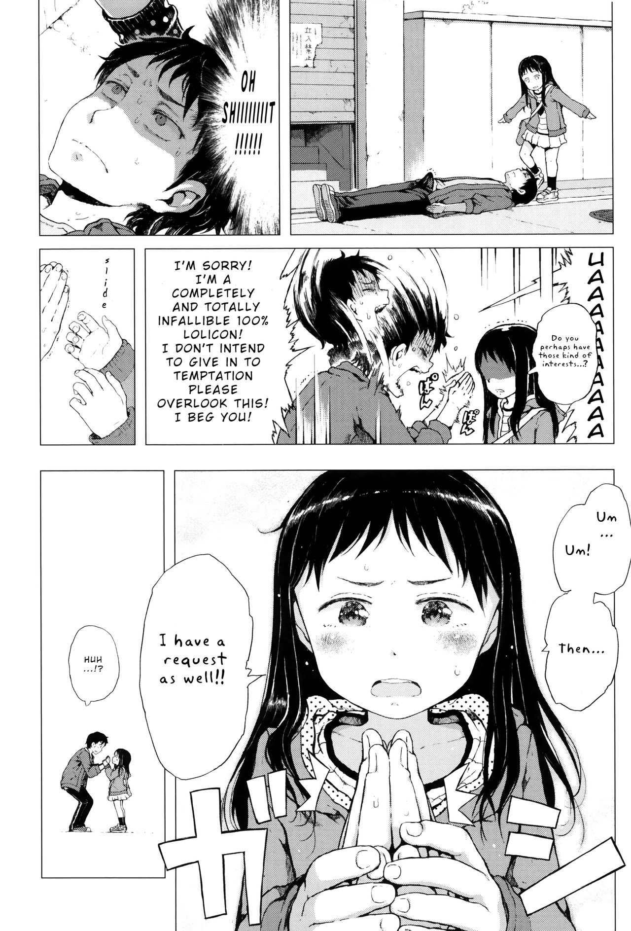 Dakara Kamisama Bokunishika Mienai Chiisana Koibito Wo Kudasai | Dear God, Bestow upon me a Loli Lover only I can See Ch. 1 page 4 full
