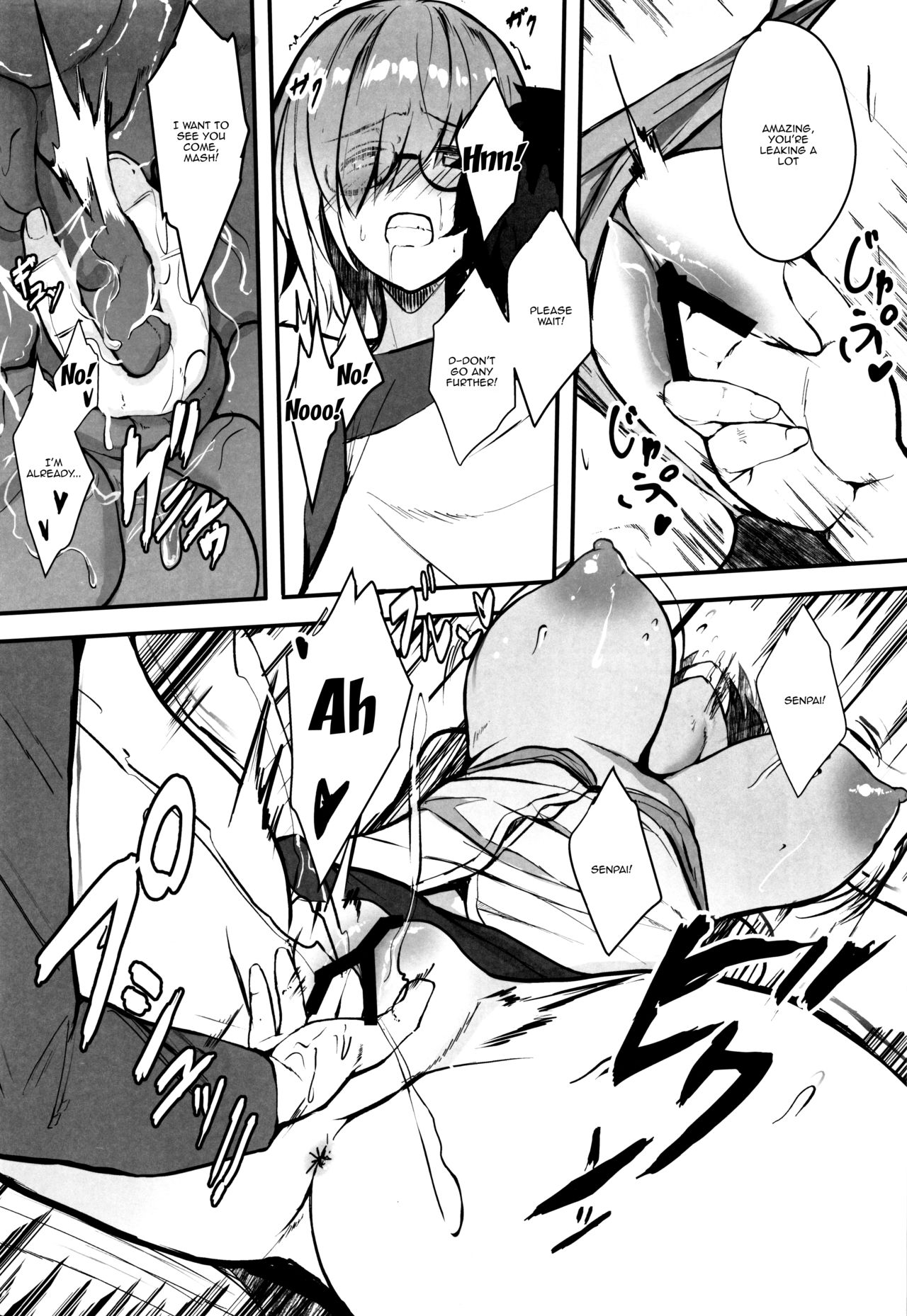 Mash to Koukou Seikatsu Seifuku Hatsu Ecchi Hen | Having a Lewd Highschool Life With Mash page 8 full