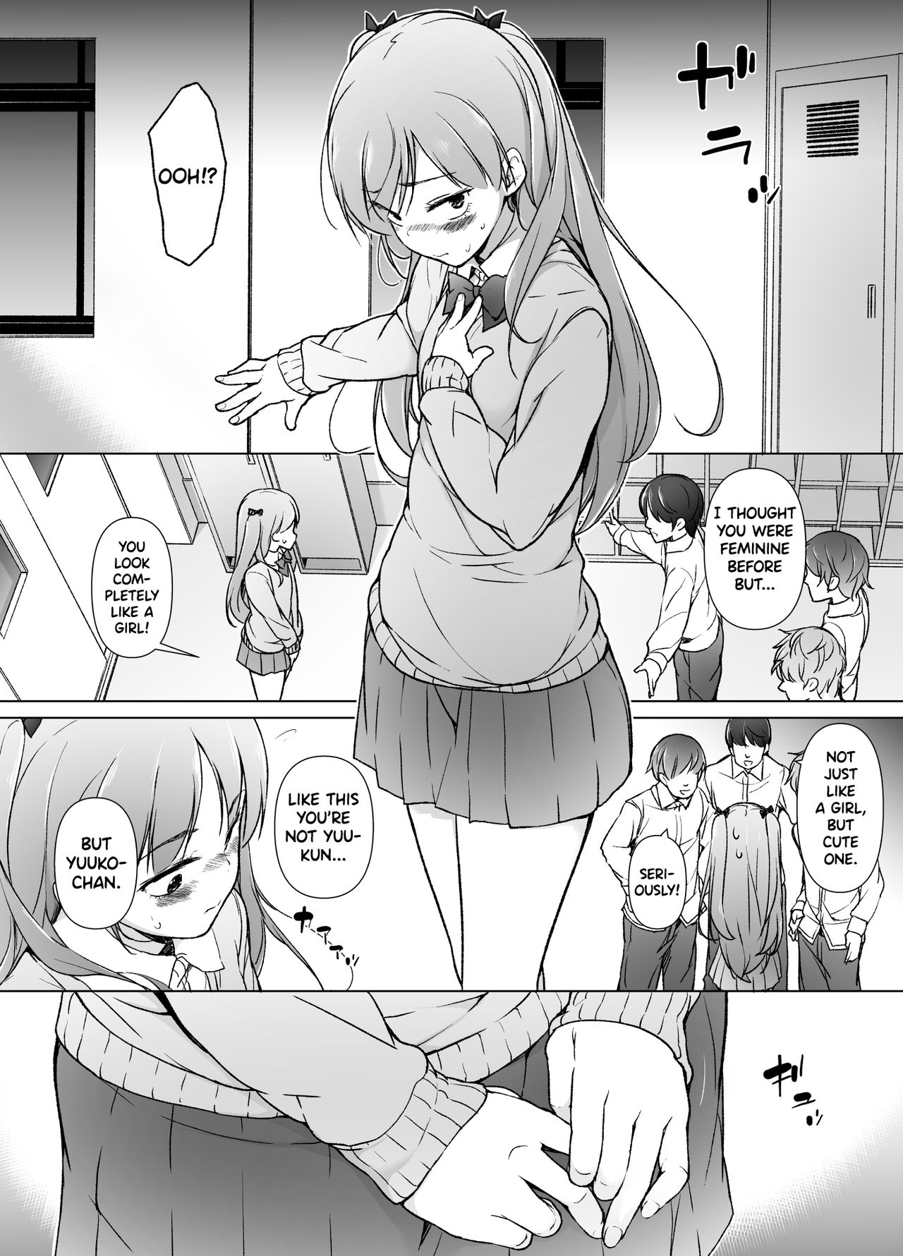 Danshikou no Kawaii Ko ga Josou Shita Hanashi page 7 full