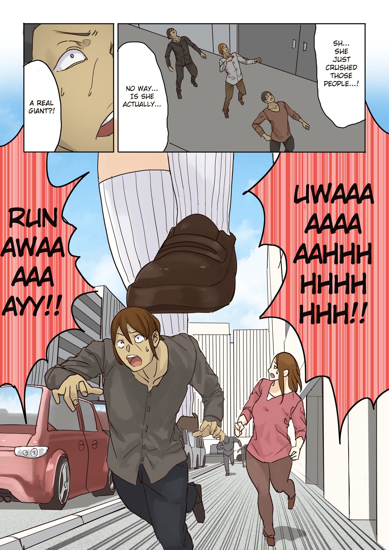 Zankoku Kyodai Musume Fondue-chan no Ecchi na Gyakusatsu丨Cruel Giantess Fondue-chan's Sexy Slaughter Time page 9 full