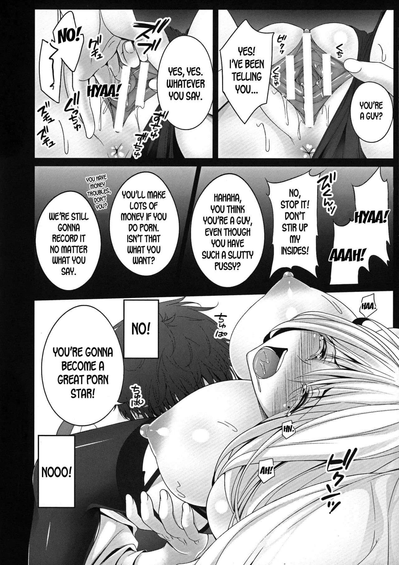 Josou Sagishi no Junan | The Suffering of a Cross-dressing Scammer page 10 full