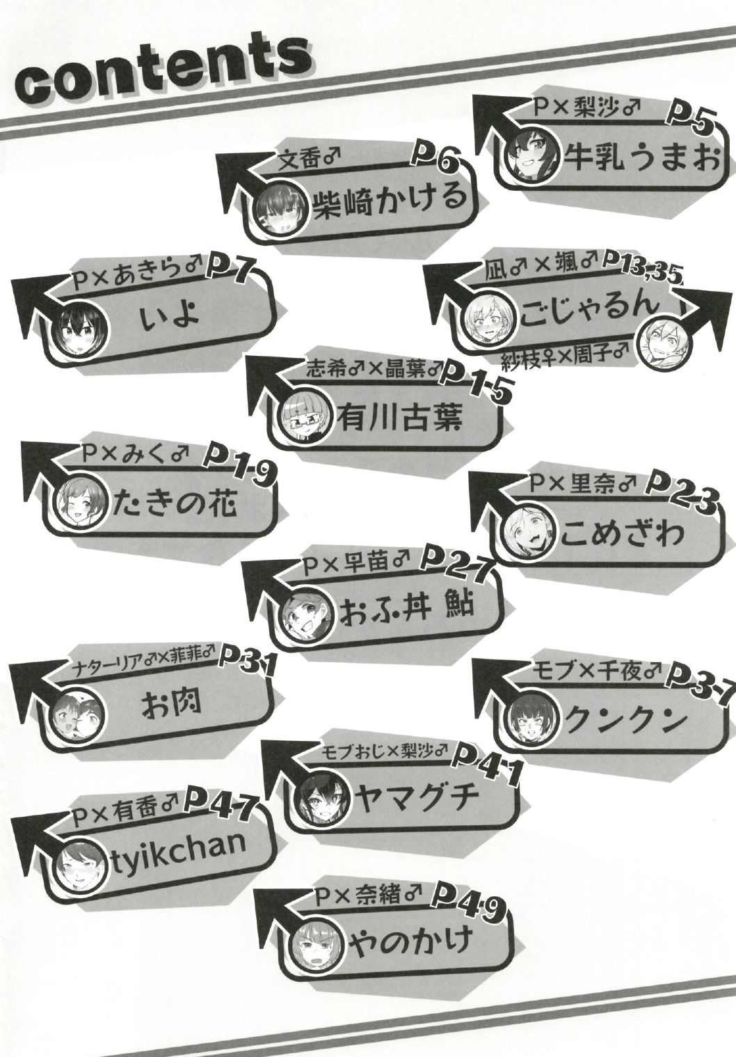 Cinderella Girls Nantaika Josou Mesu Ochi Goudou Sandodema page 4 full