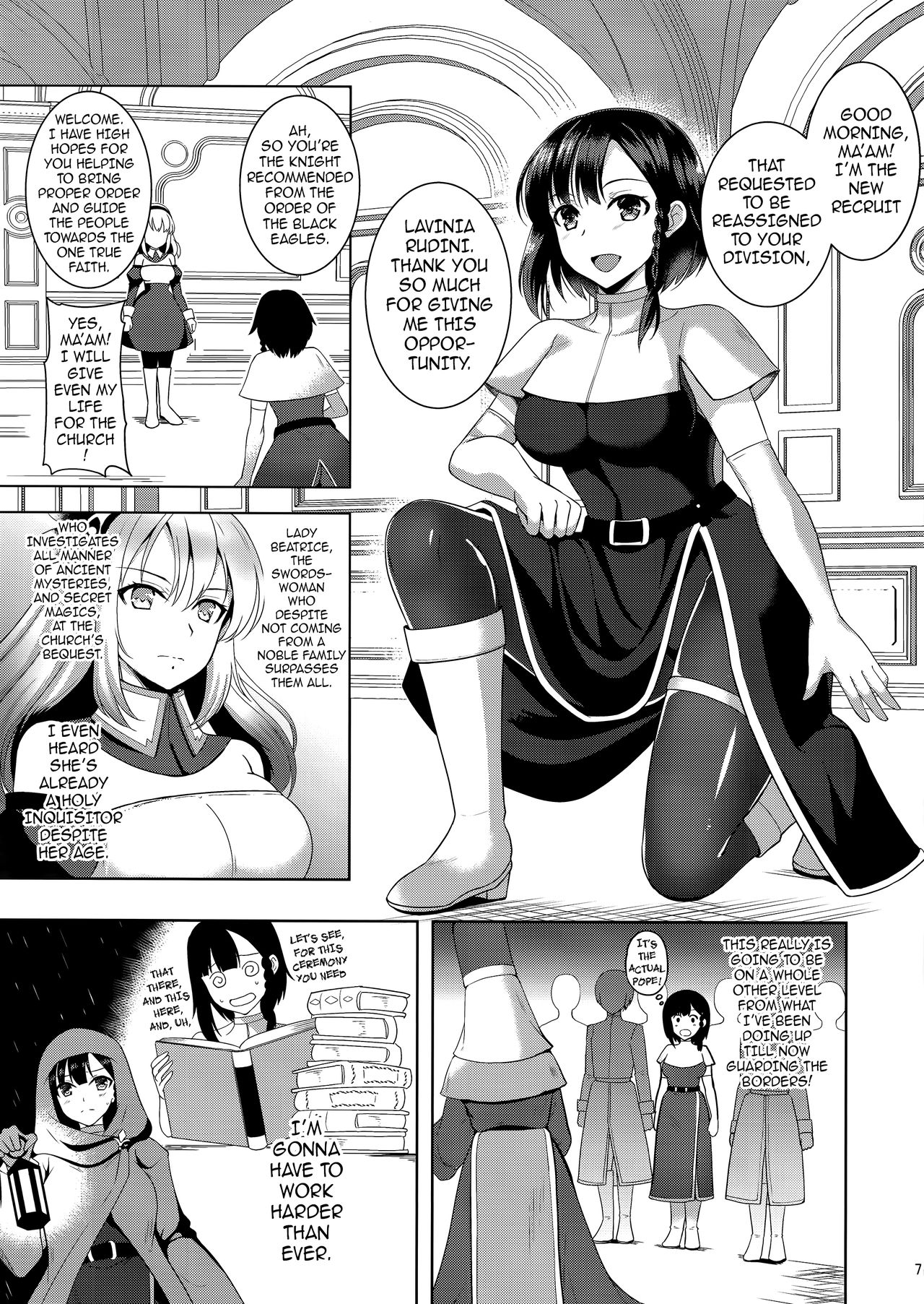 Infection - Shinmai Kishi Lavinia no Junan | Infection - The Passion of a Novice Knight page 6 full