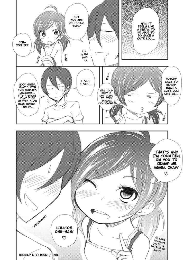 Saratte Lolicon! | Kidnap a Lolicon! page 8 full