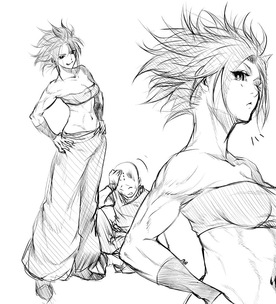 18-gou VS Caulifla page 1 full