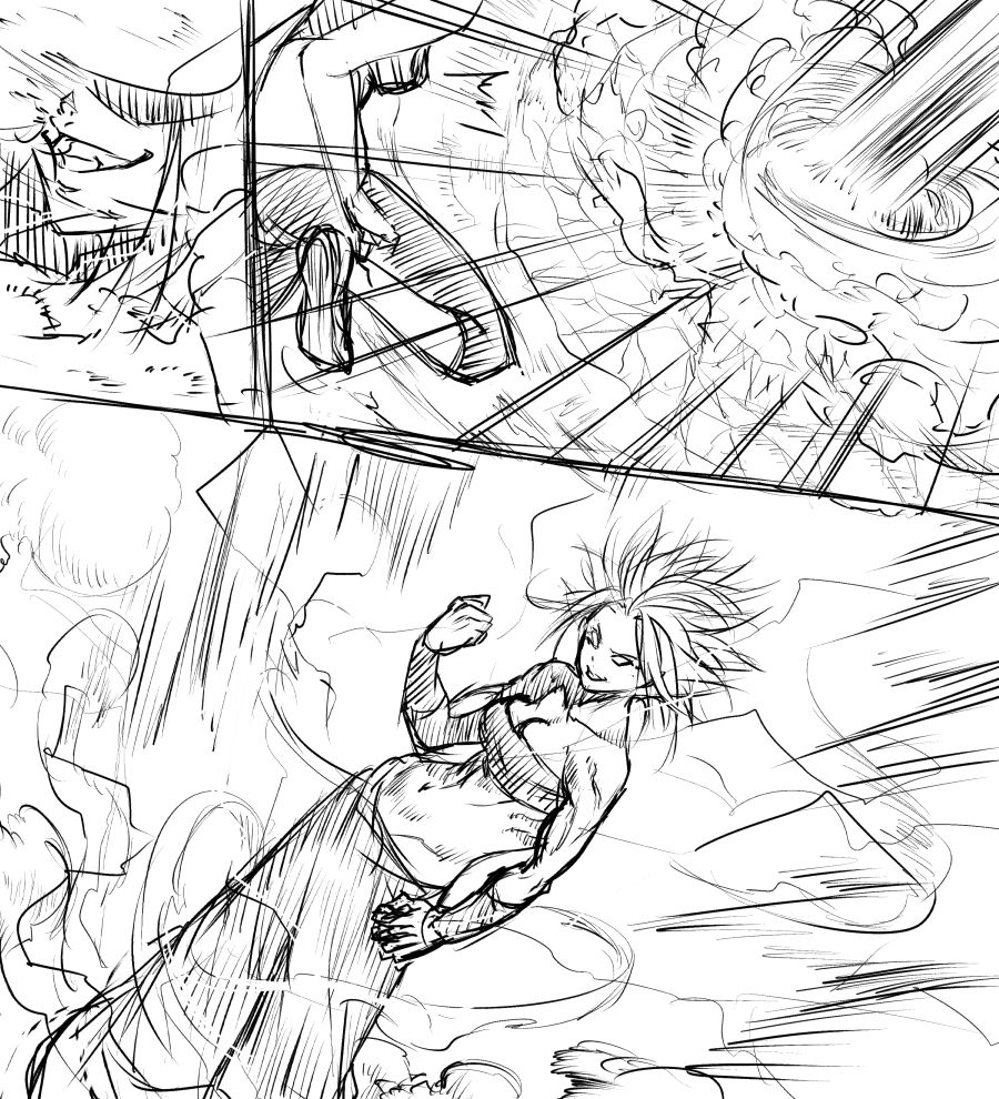 18-gou VS Caulifla page 7 full