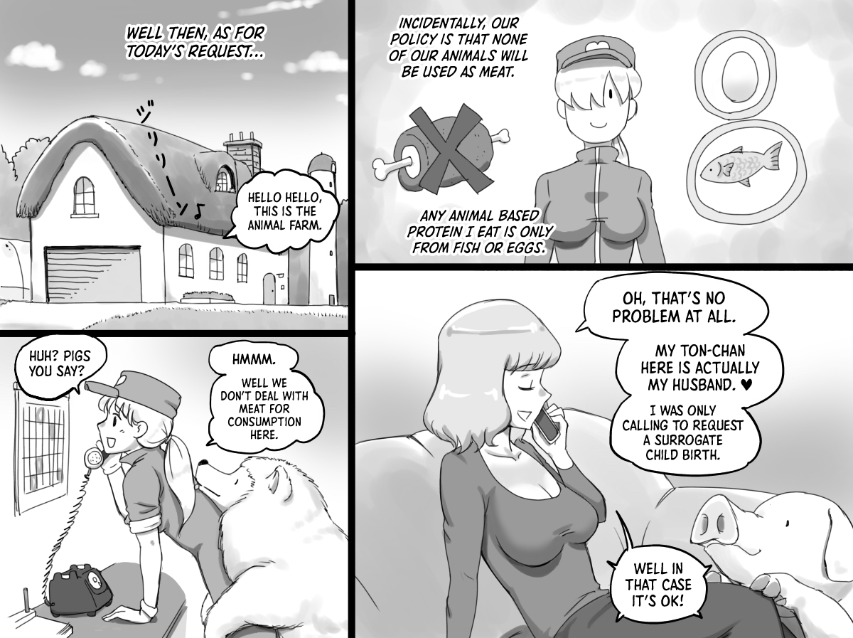 Doubutsu Noujou 3-biki no Kobuta-chan Hen - Animal Farm 2 The Three Little Pigs page 5 full