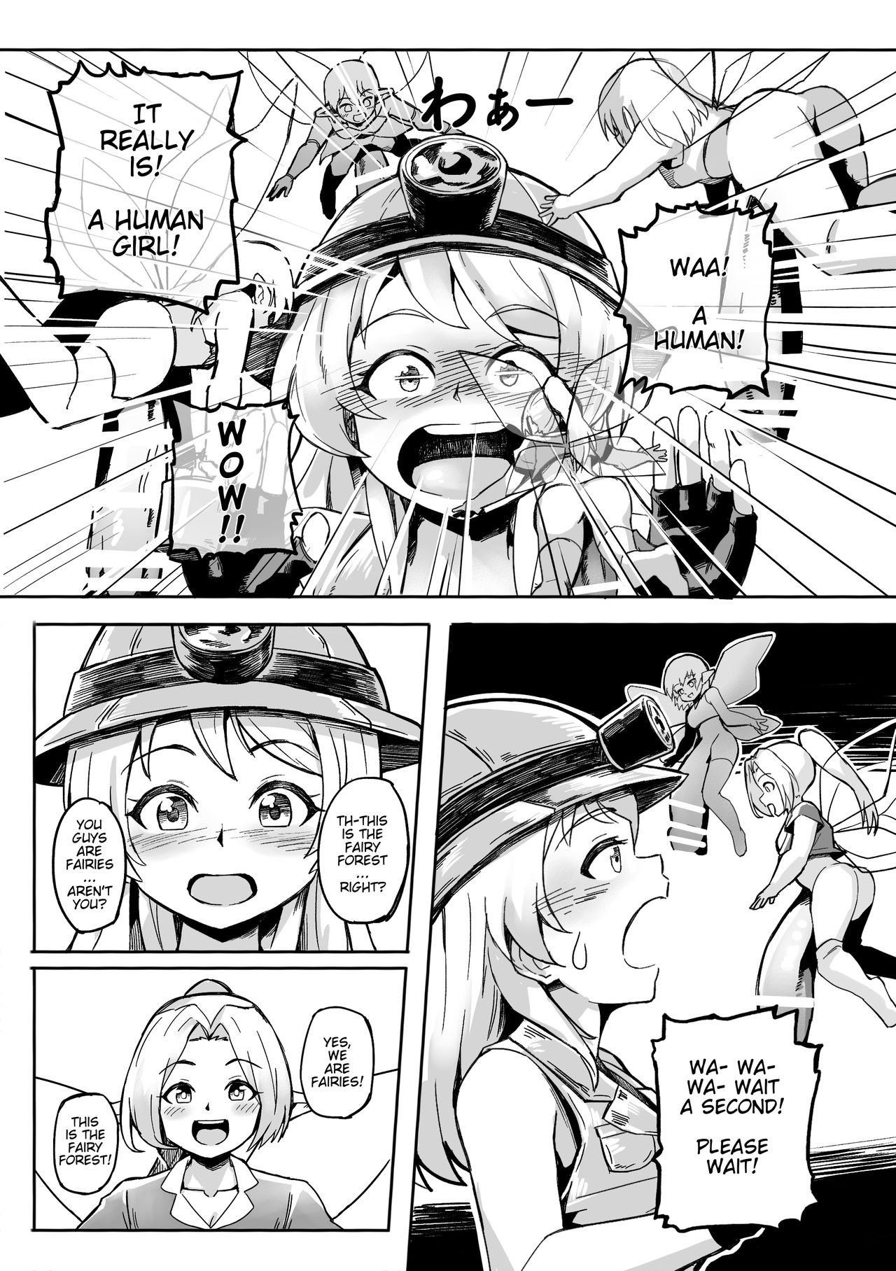 Futanari Yousei no Mori | Futanari Fairy Forest page 6 full