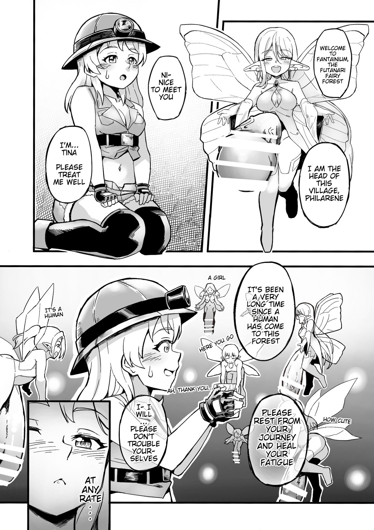 Futanari Yousei no Mori | Futanari Fairy Forest page 8 full