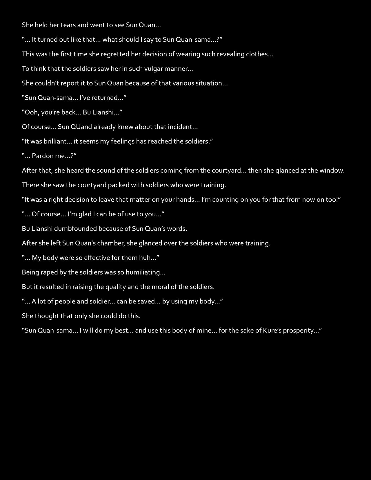 Chou Ryoujoku Musou  Bu Lianshi page 7 full