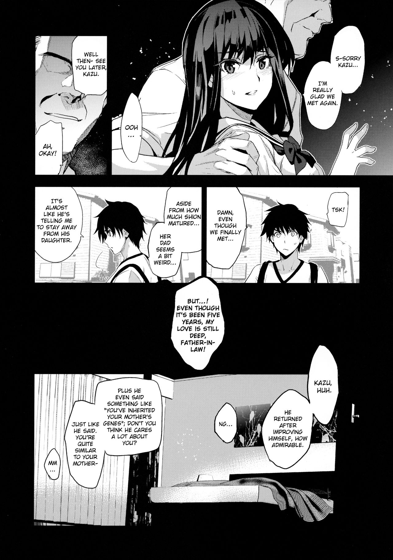 Otonari no Nie - Saikai Shita Osananajimi no Ie de Okita Koto. page 9 full