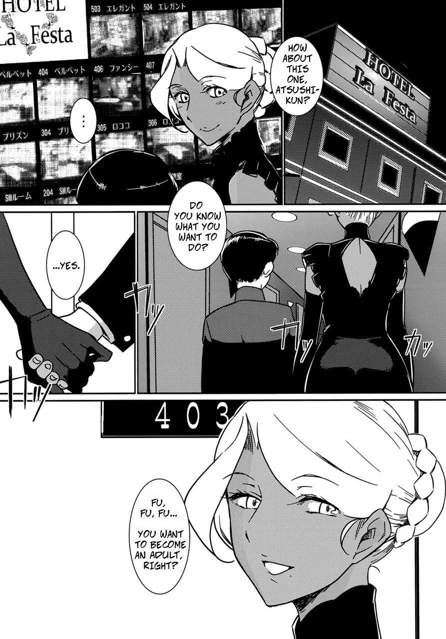 Kasshoku Oneesan no Fudeoroshi Ver. 6 | Brown Lady Takes His First Time Ver. 6 page 7 full