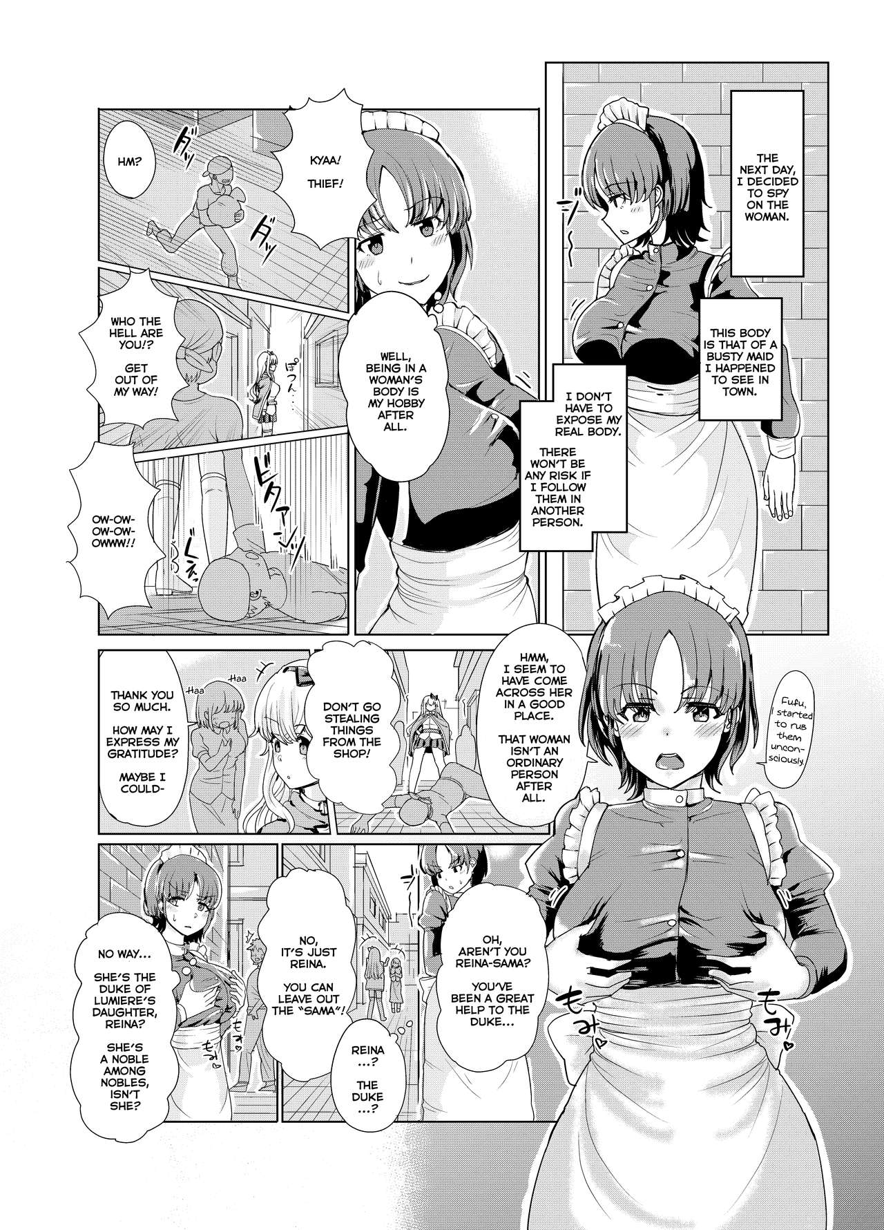Ken to Mahou no Sekai de Hyoui TSF | Possession TSF in the World of Swords and Magic page 8 full