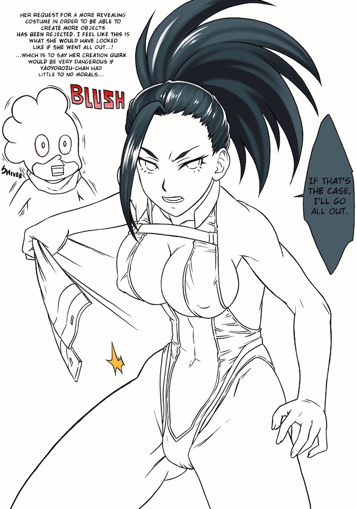 Yaoyorozu-san ga Kanojo ni Natta yo! | YAOYOROZU-SAN BECAME A LOVER page 8 full