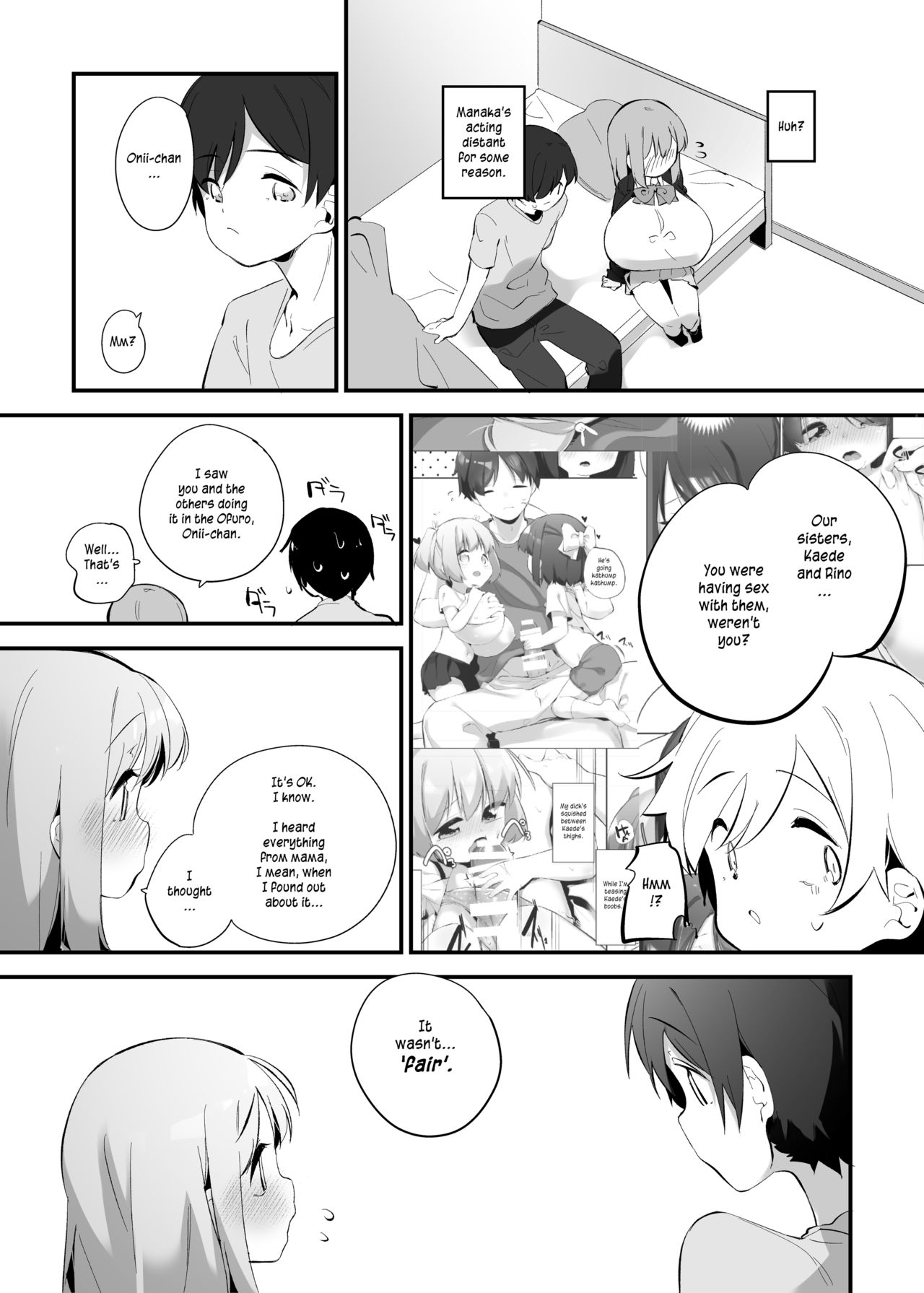 Imouto ni Hasamarete Shiawase Desho? 2 | Between Sisters, Are You Happy? 2 page 4 full