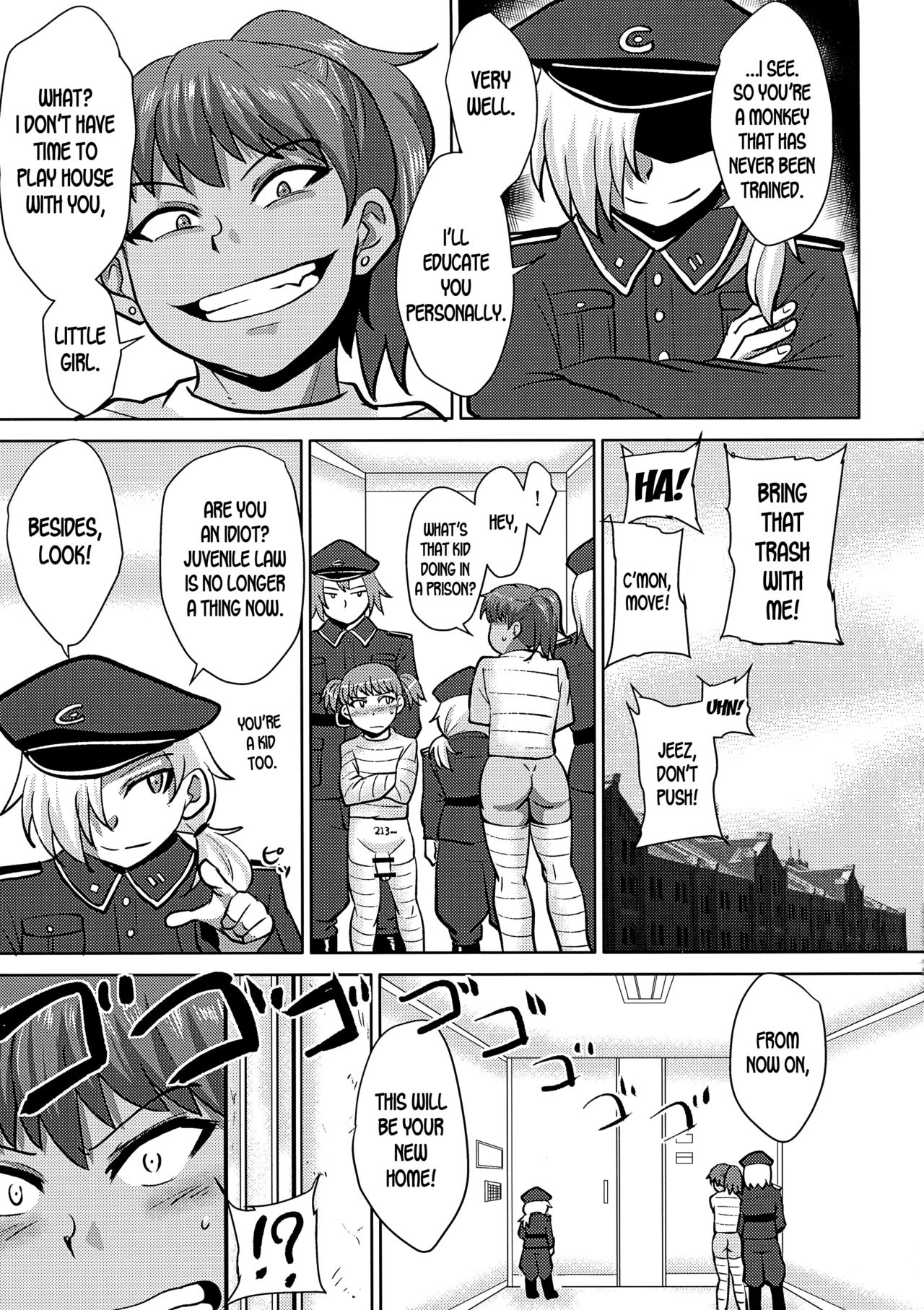 Futanari Prison Dairoku Kangoku Houkoku page 7 full