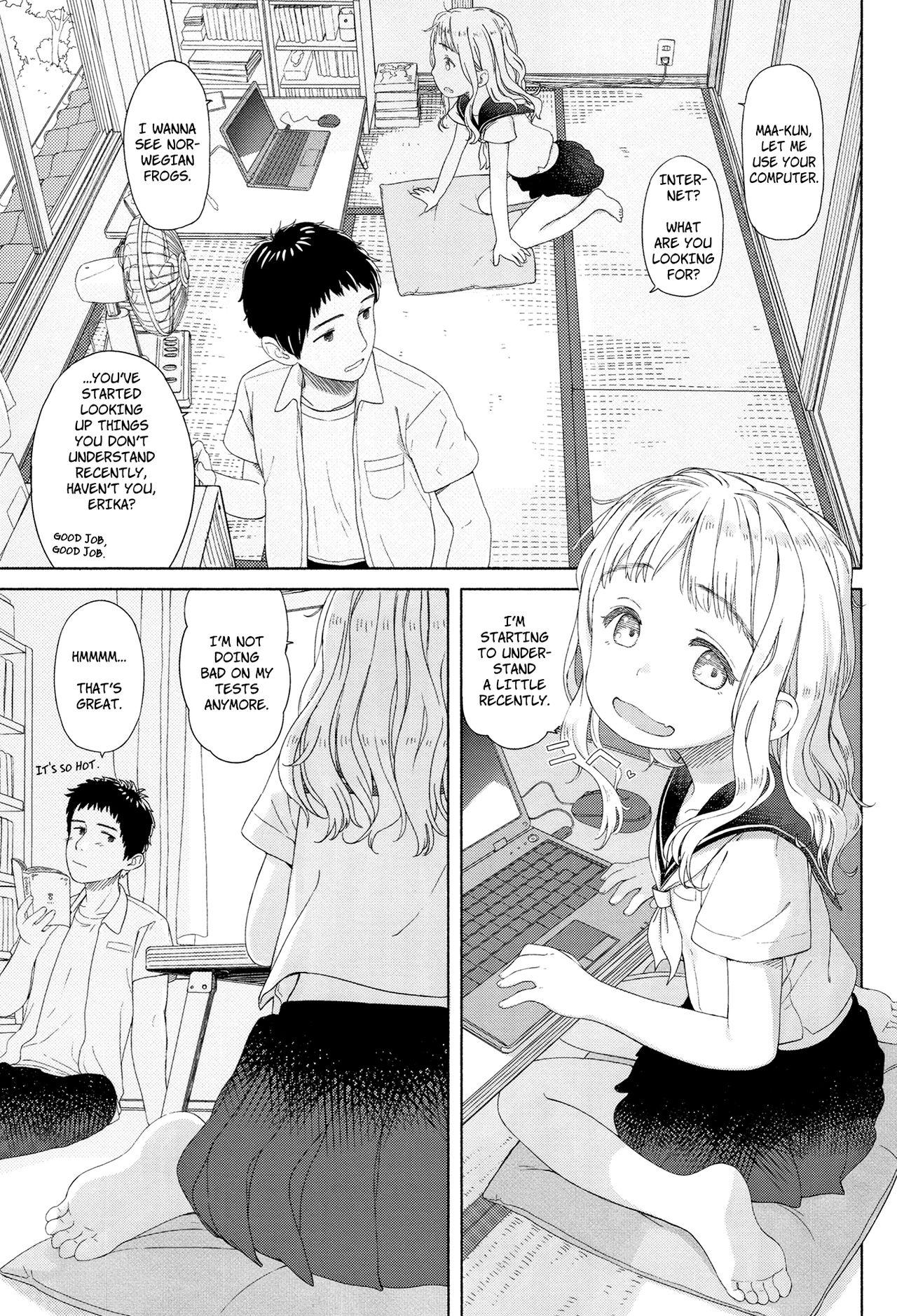 Rokujouma no Erika | Erika in the Six Tatami Room page 4 full