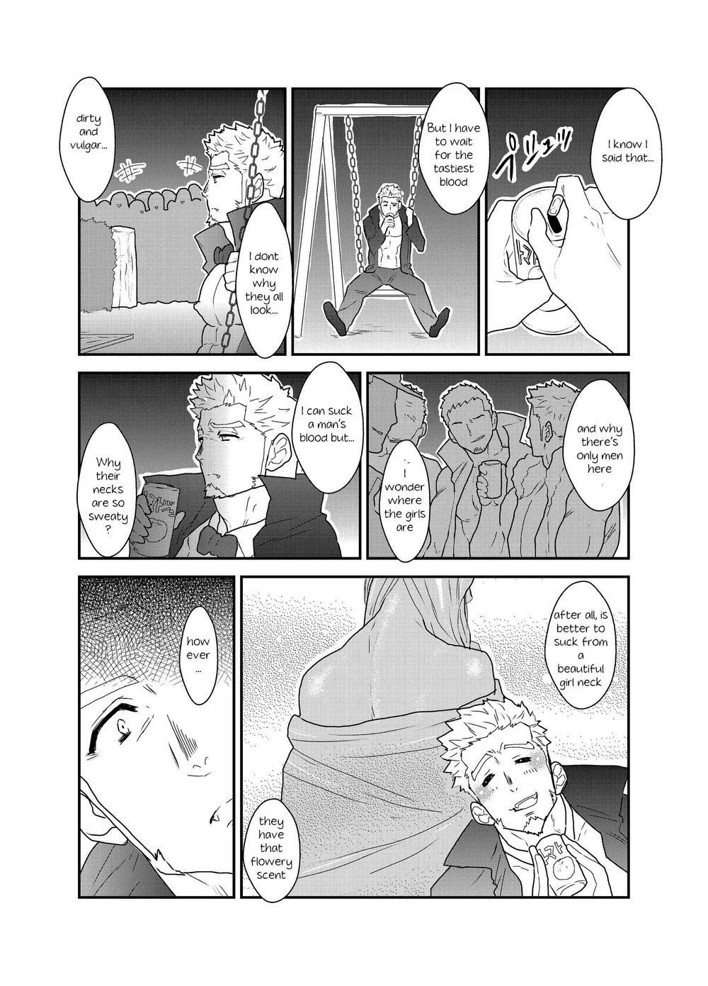 Vampire-sama wa Mattaku Atarashii Kyuuketsu Houhou o Mitsukemashita. | This vampire found a brand new way of bloodsucking page 3 full