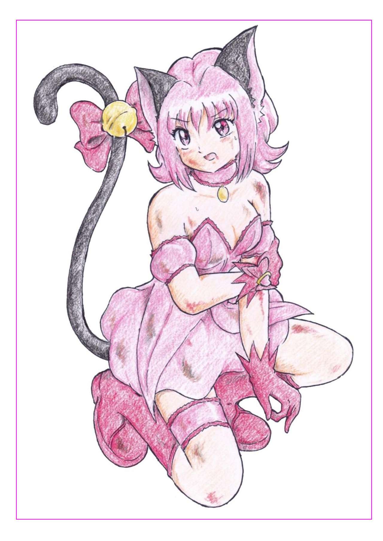 Mew Ichigo Ryona & Ryoujoku Ehon page 3 full