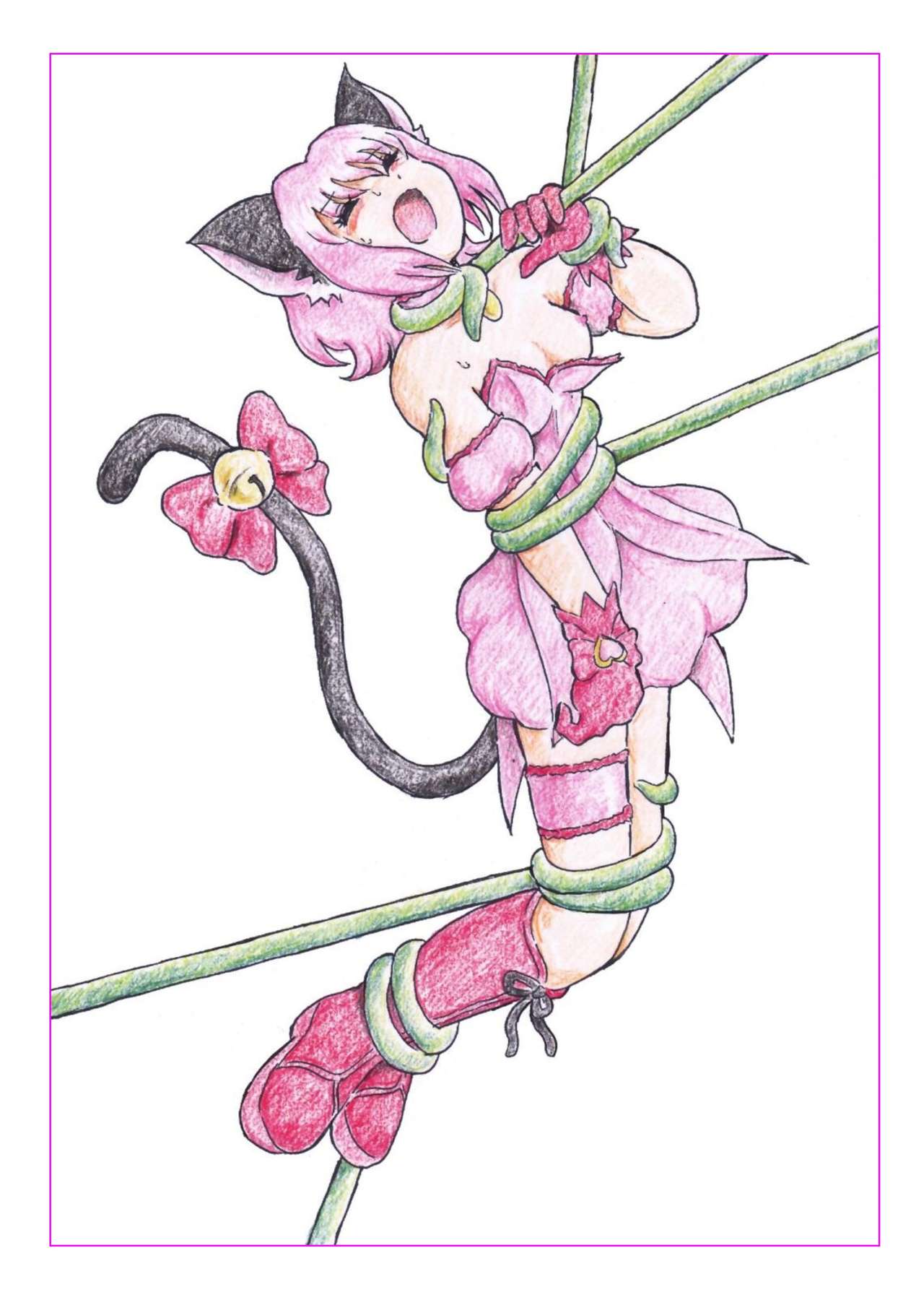 Mew Ichigo Ryona & Ryoujoku Ehon page 4 full