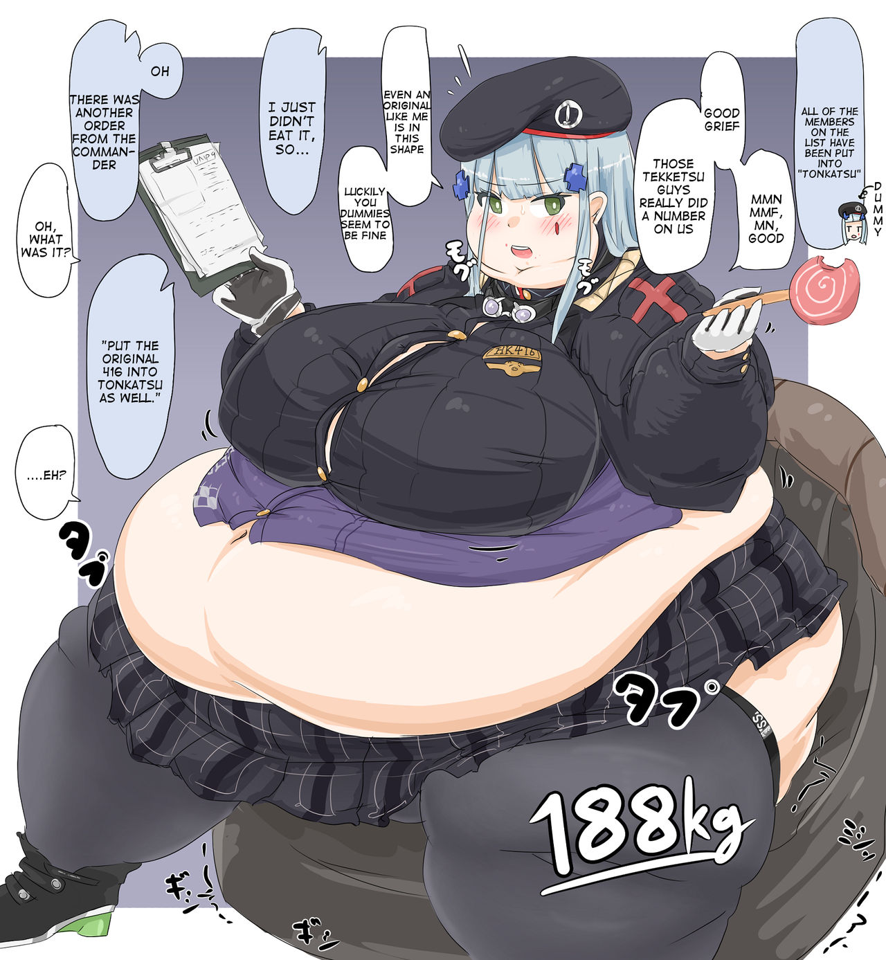 Honi-san's Twitter Shorts 2 page 6 full