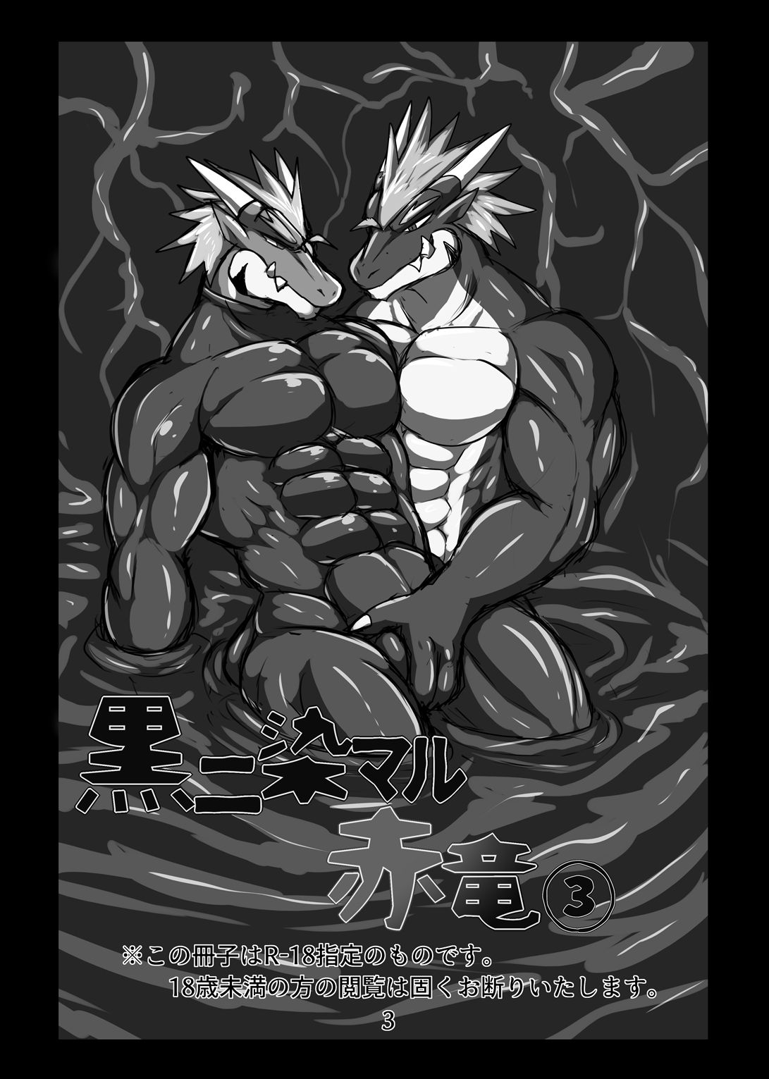 Crimson Dragon Dyed in Black ③ page 2 full