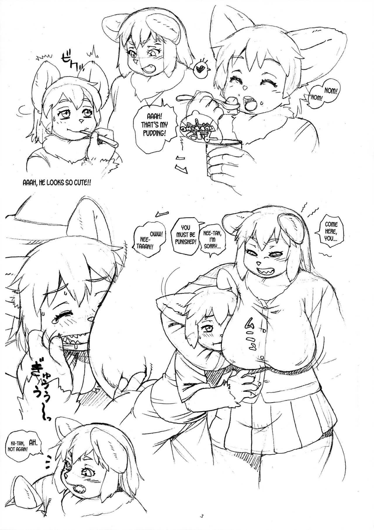 Nee-tan and Ki-tan page 3 full