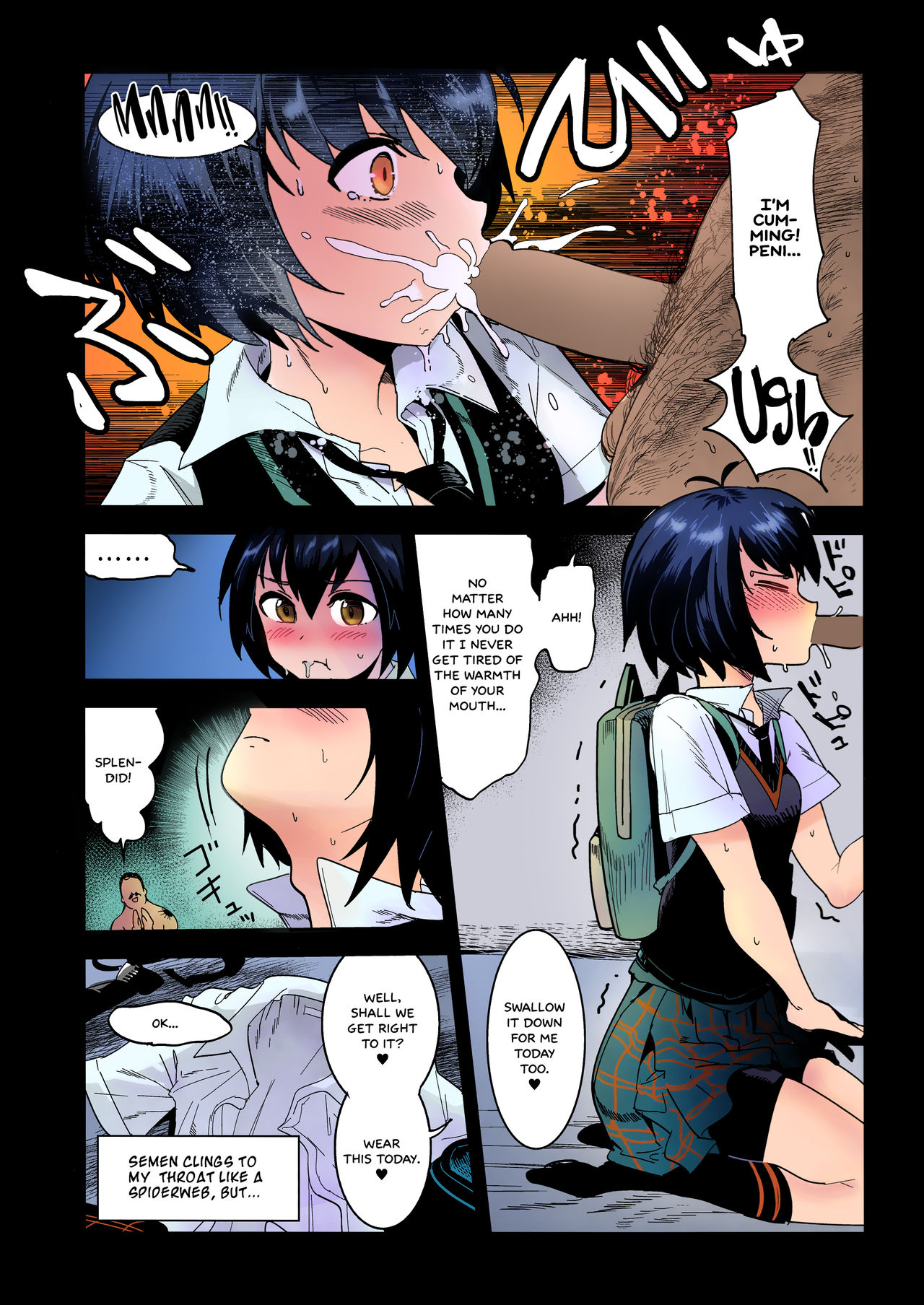 Peni Parker no Usui Hon ni wa Ooinaru Sekinin ga Tomonau | Peni Parker's Thin Book Comes with great Responsibility   =White Symphony= page 8 full