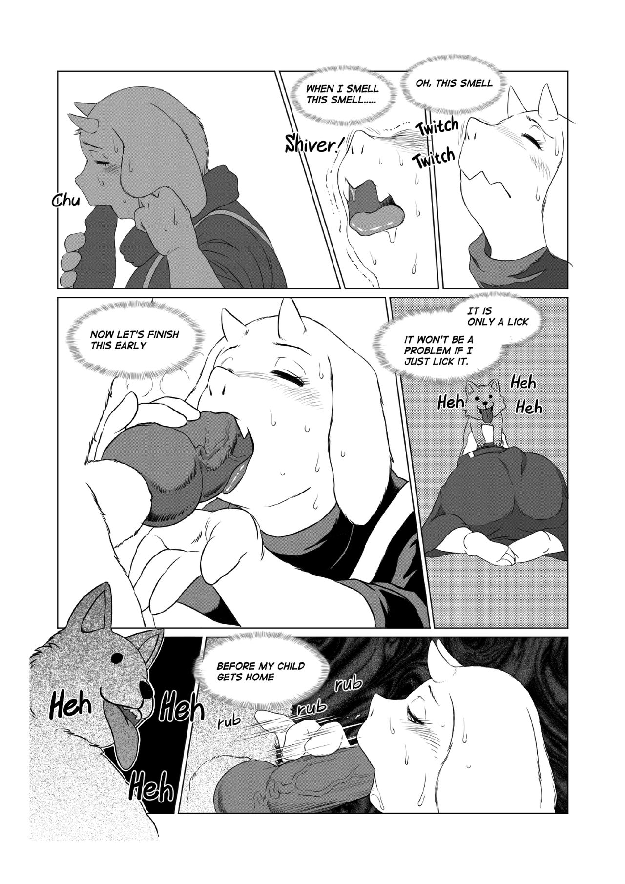 How about is my  under tail? page 4 full